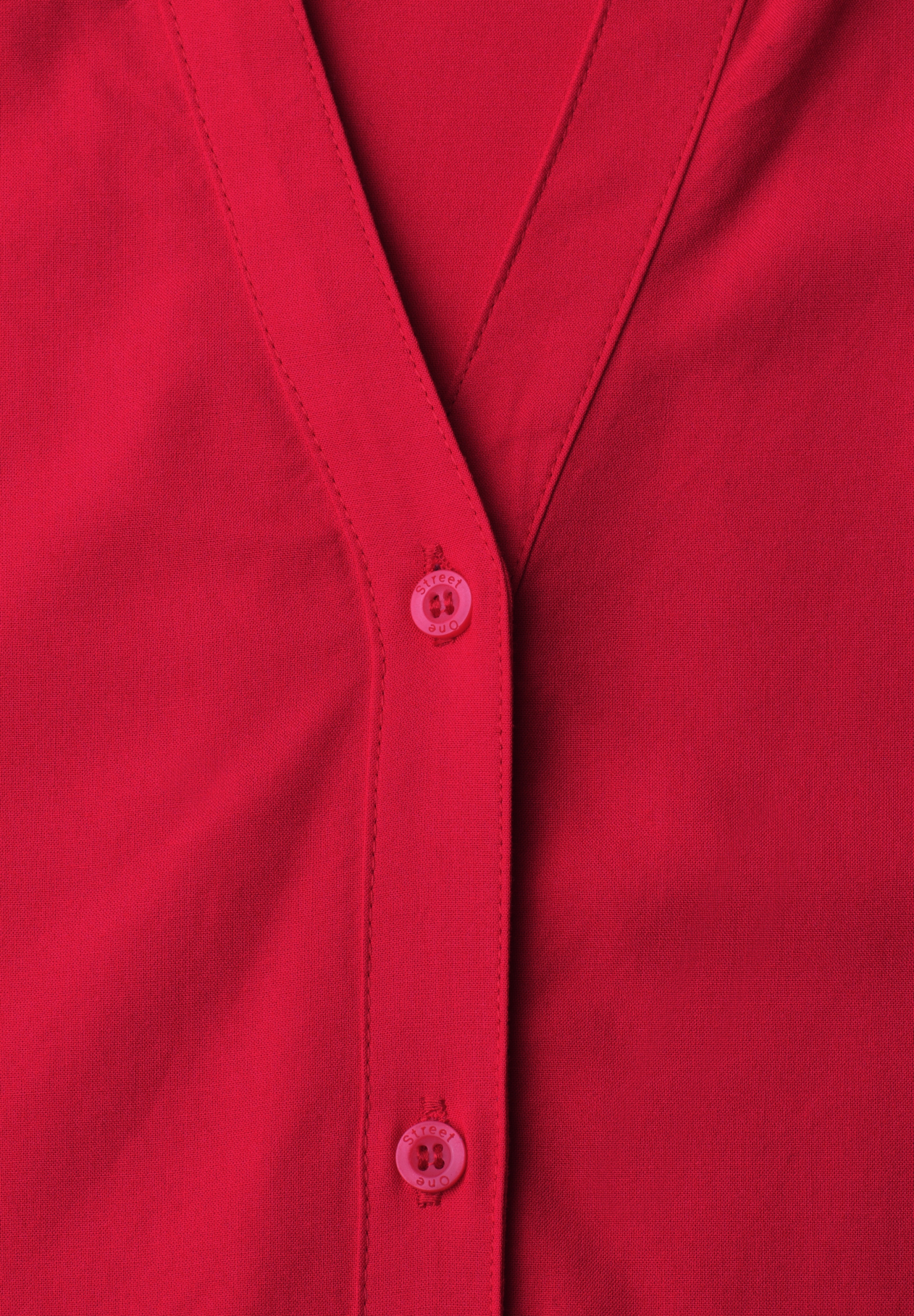 Buttoned splitneck blouse UNI #2