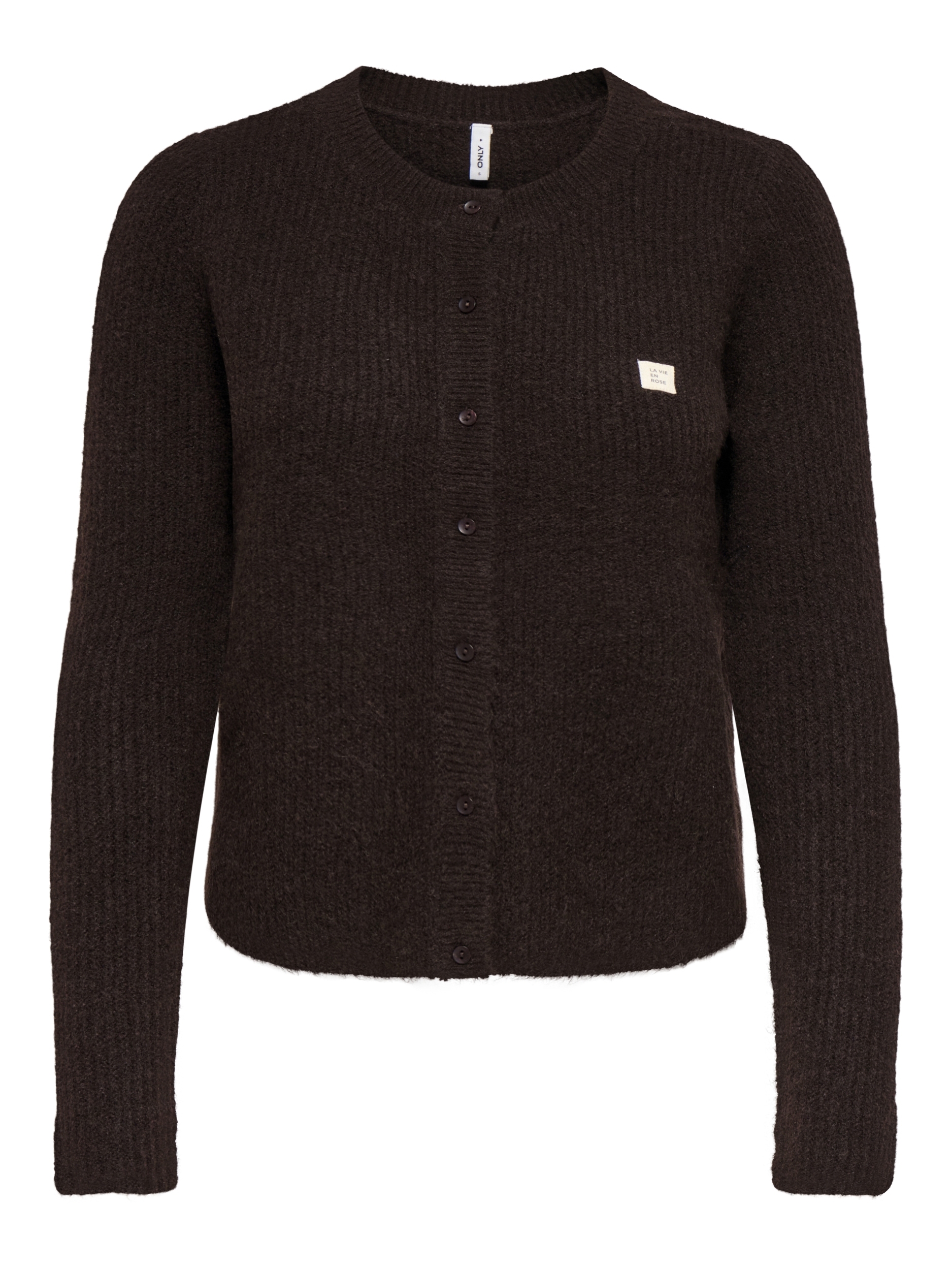 ONLVIGGA LS O-NECK BADGE CARDIGAN KNT #1