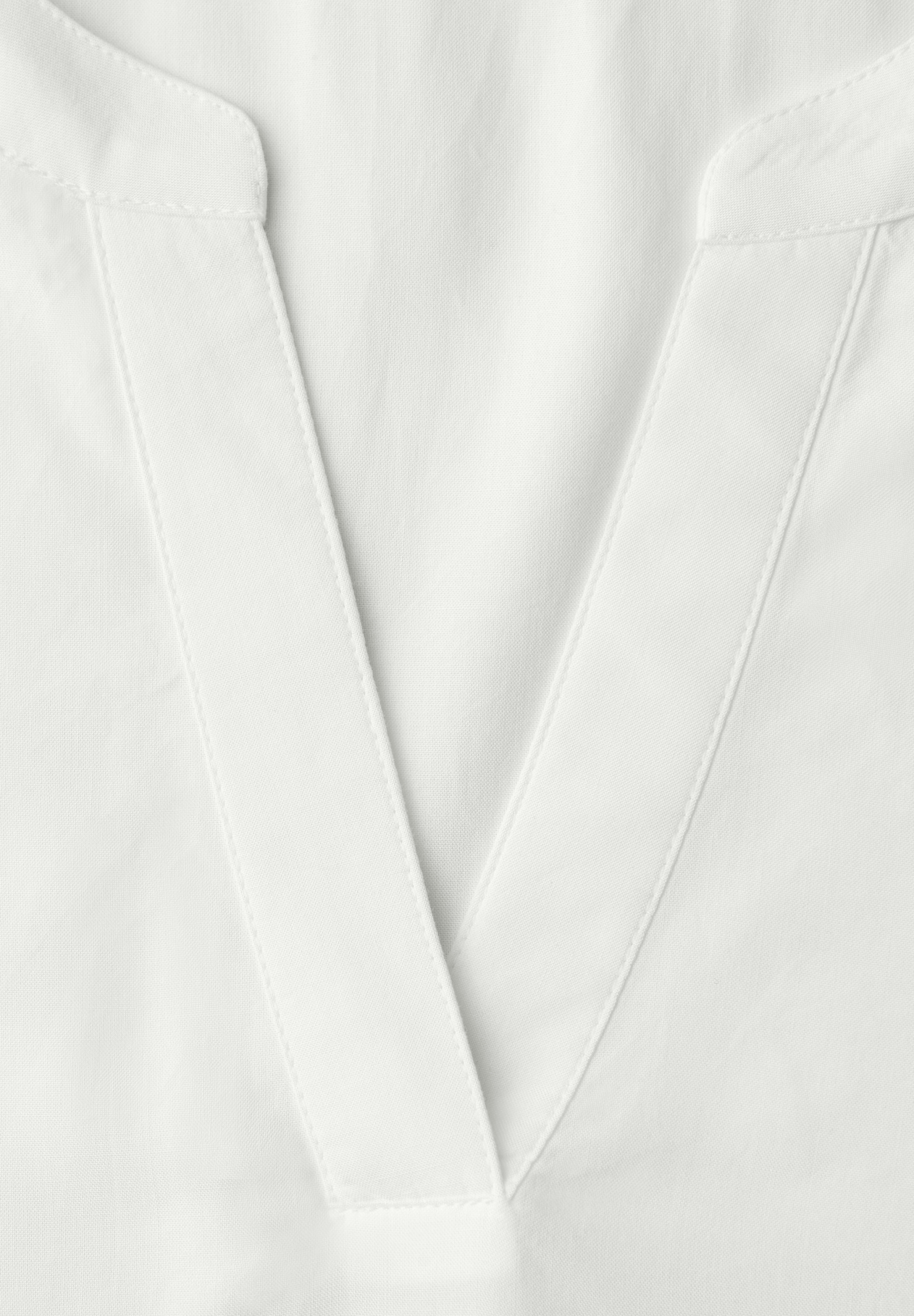 QR Splitneck blouse w turn-up #2