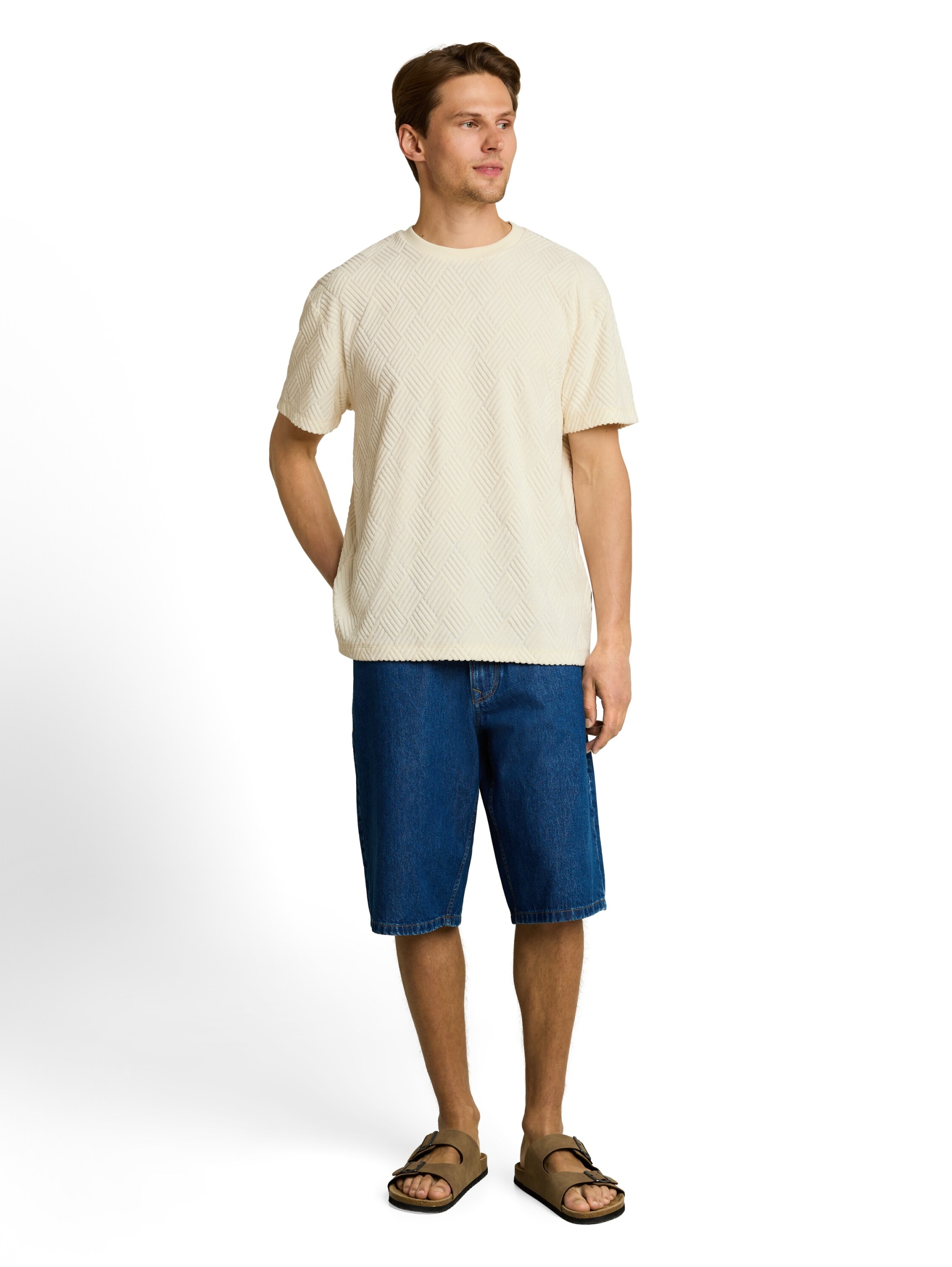 relaxed structured t-shirt #3