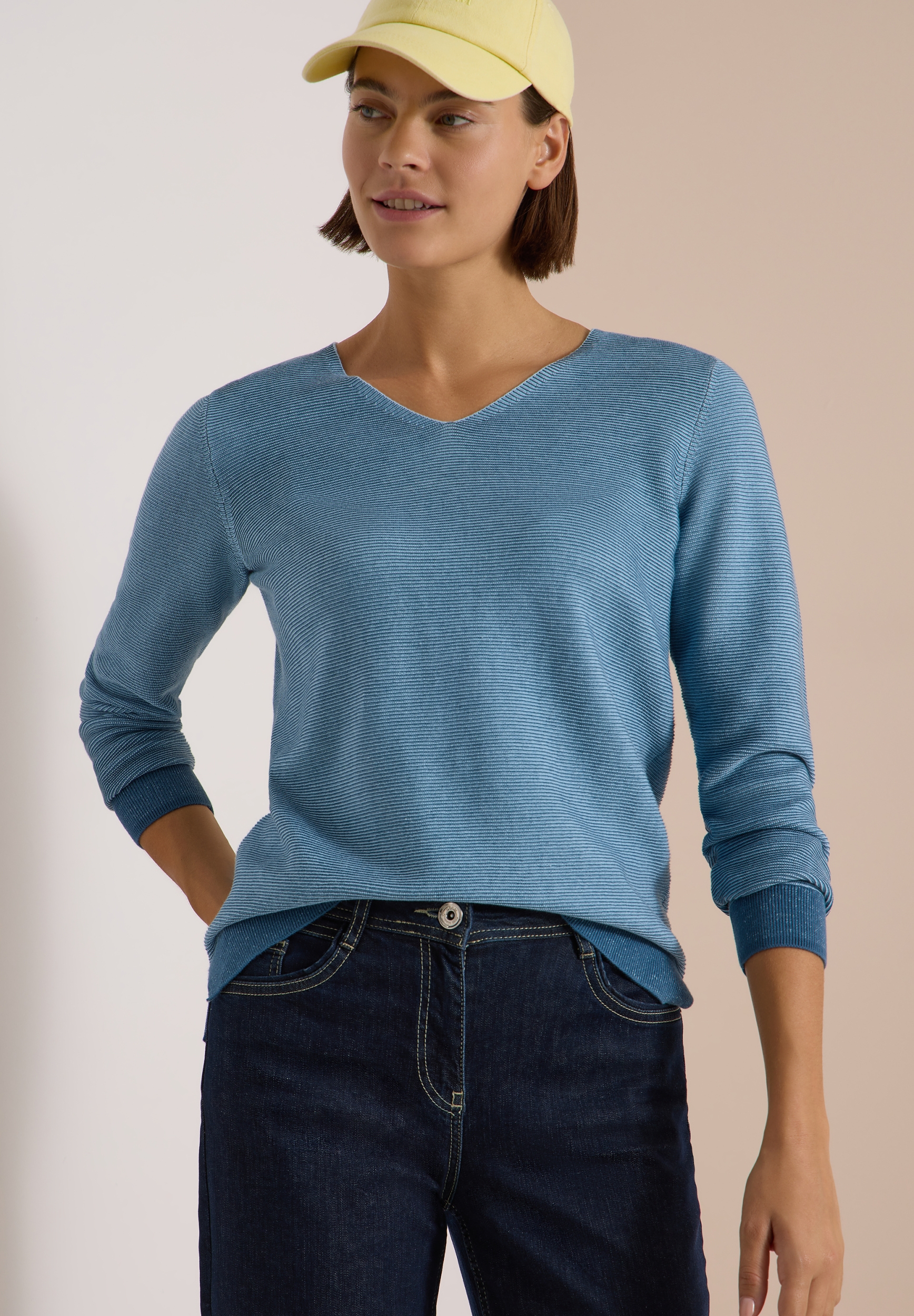 NOS 2-Tone V-Neck #3