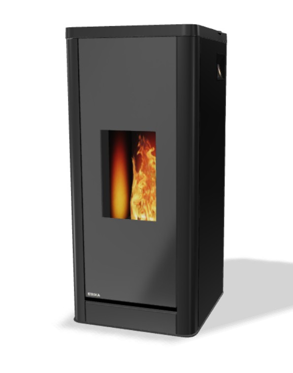 RIKA-Pelletofen SUMO Alu schwarz #1