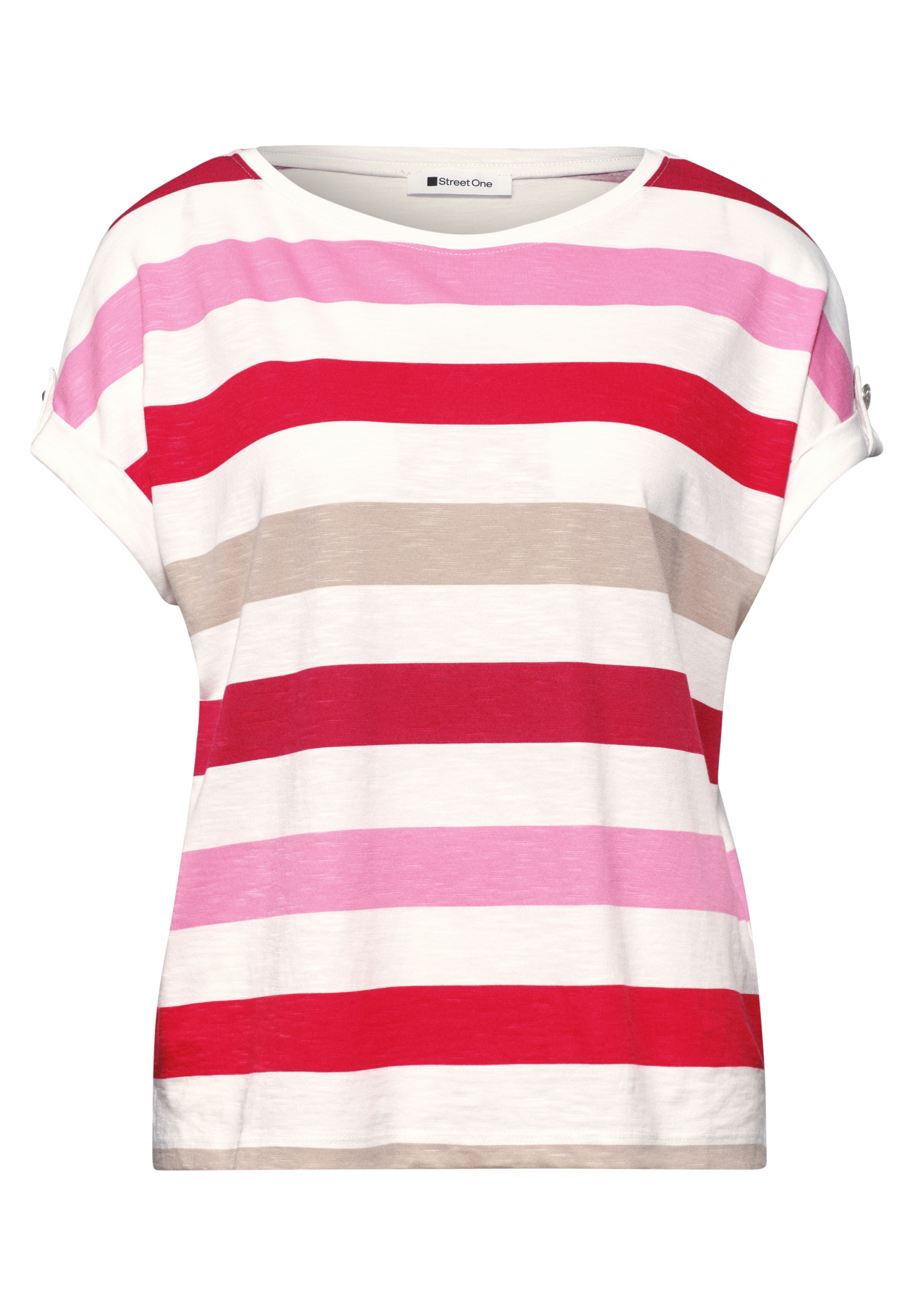 printed basic shirt w.deco but #1