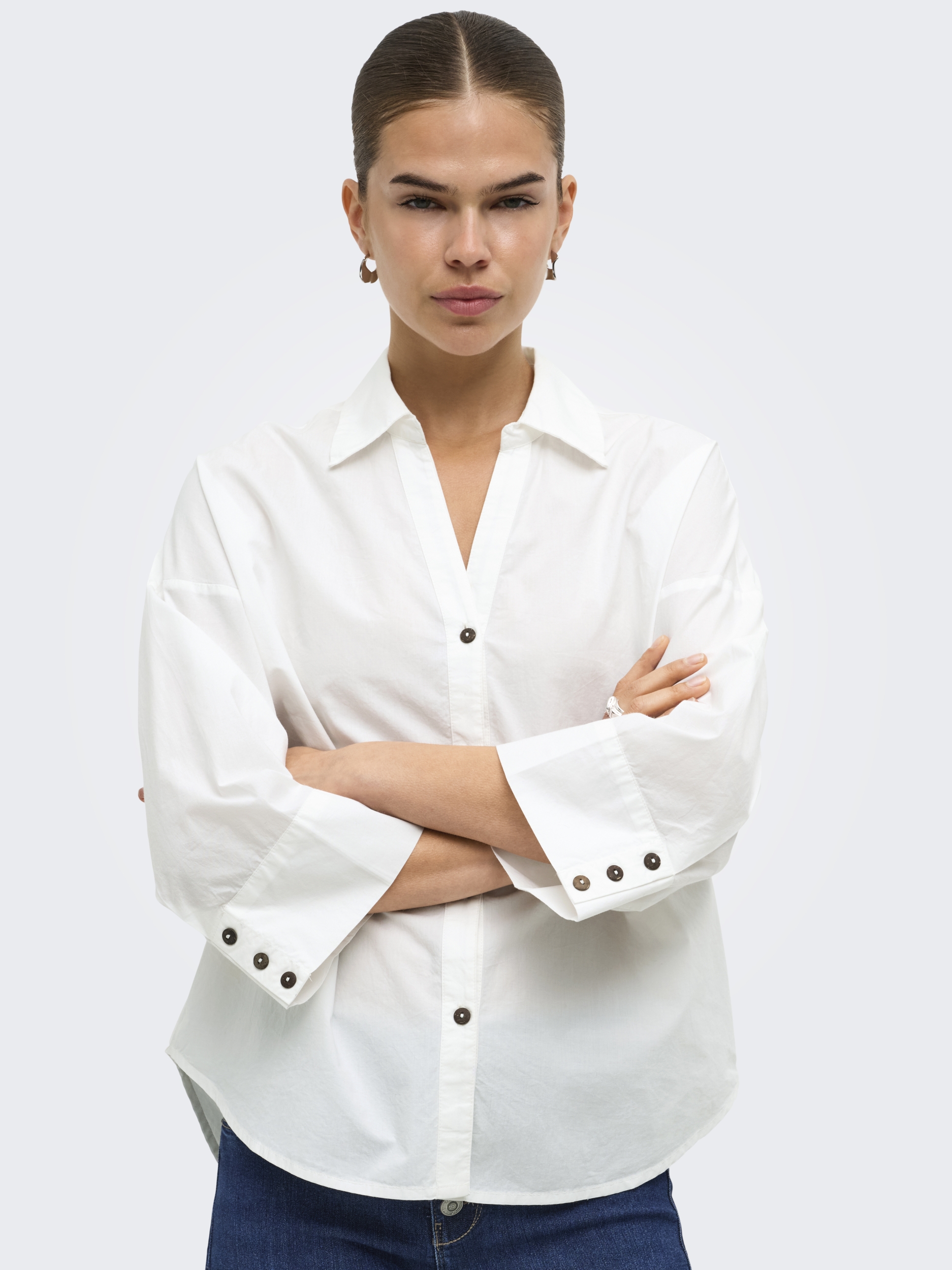 ONLSAJA KERI 3/4 SHIRT WVN #7