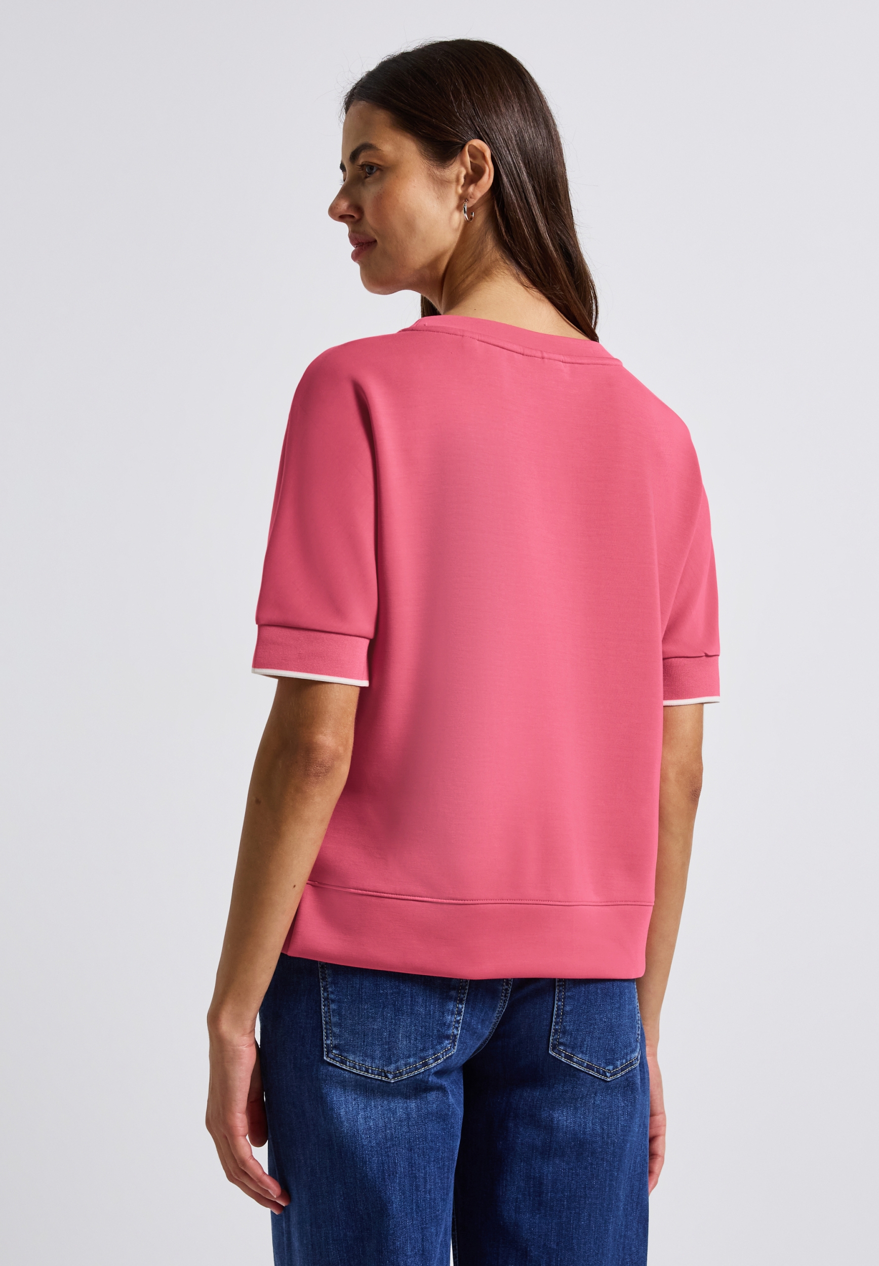 LTD QR silk look shirt w.rib c #4