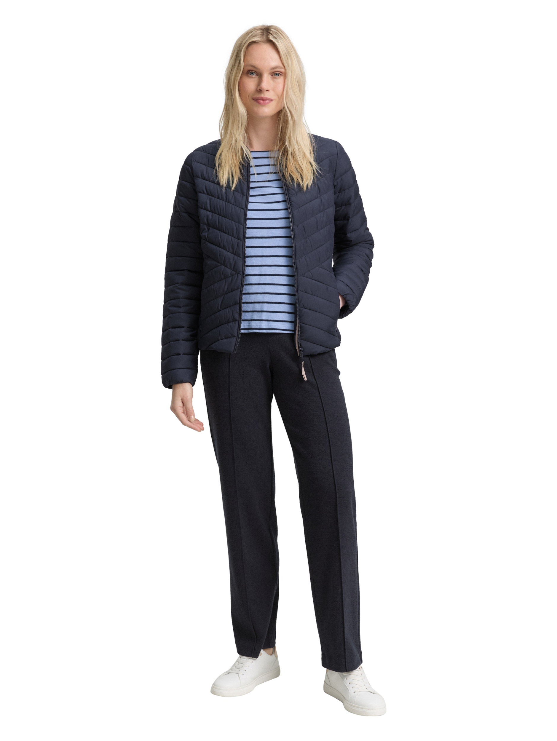 padded bomber collar jacket #3