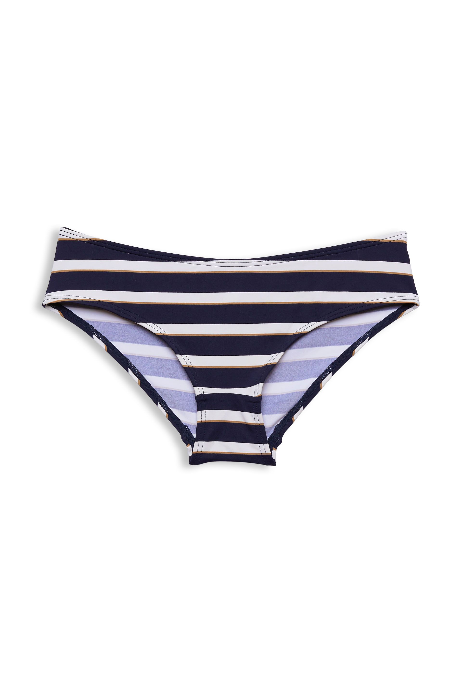 Bikini-Hipster im Streifenlook