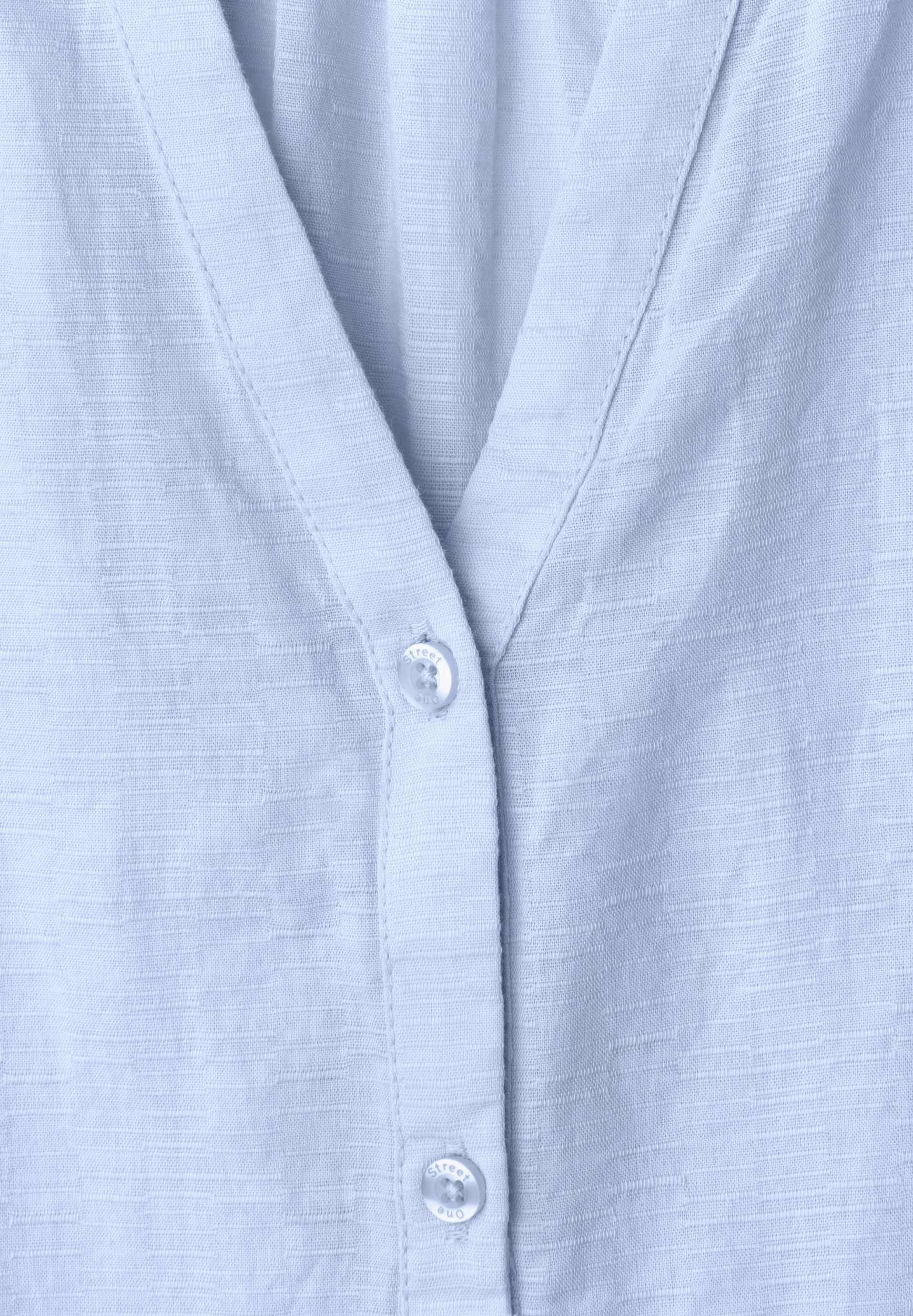 Buttoned splitneck blouse w ta #2
