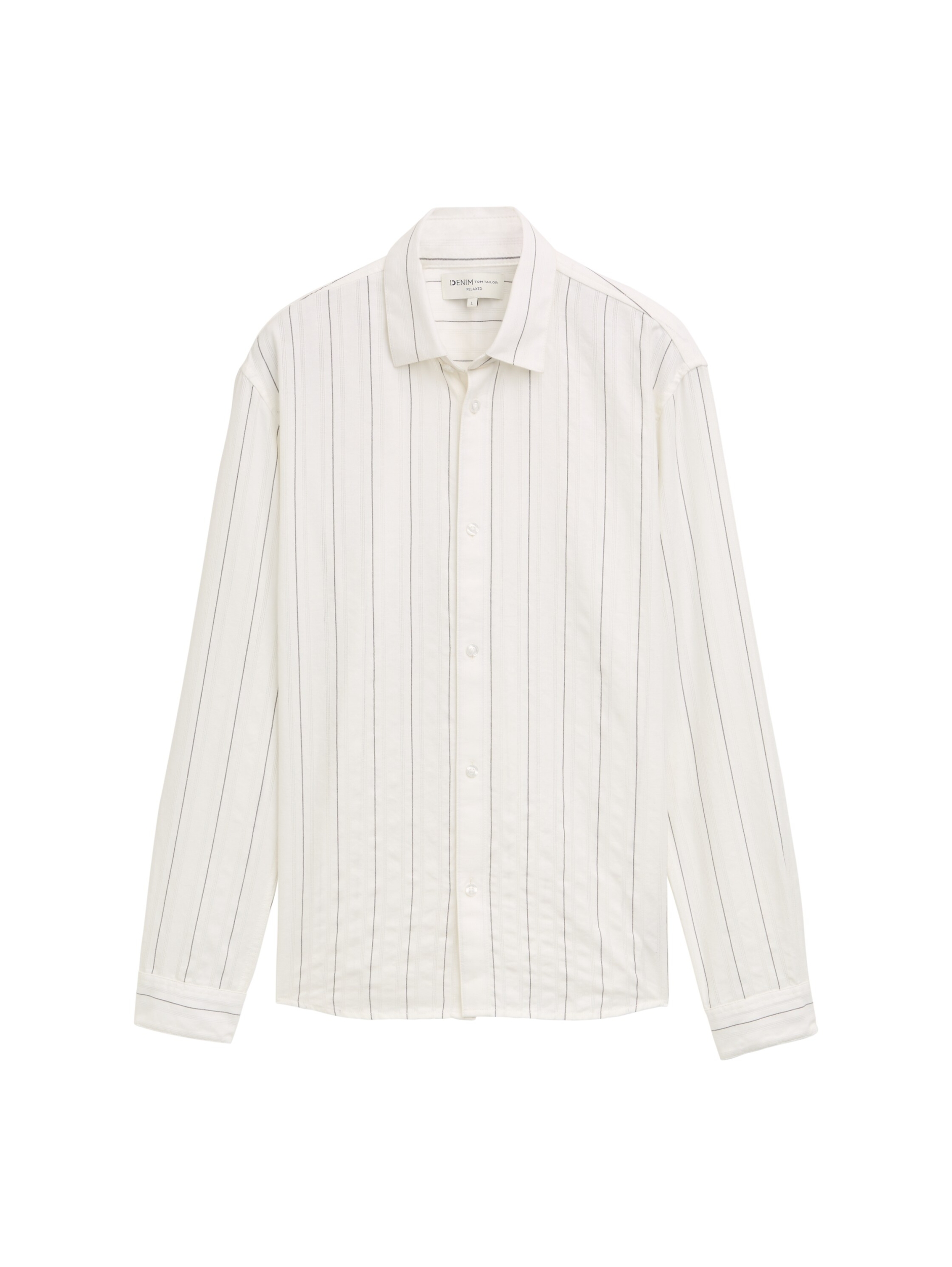 relaxed striped shirt #1