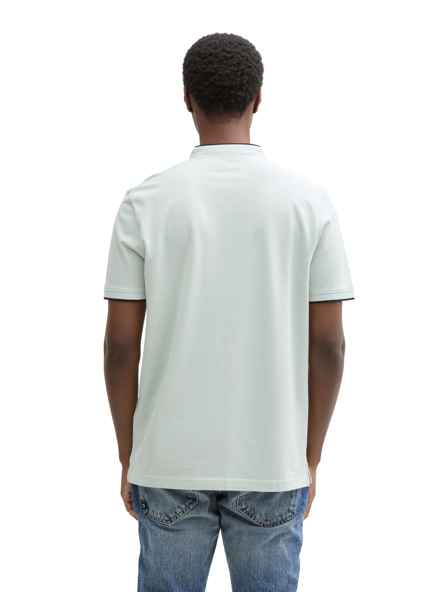 stand up collar polo #3