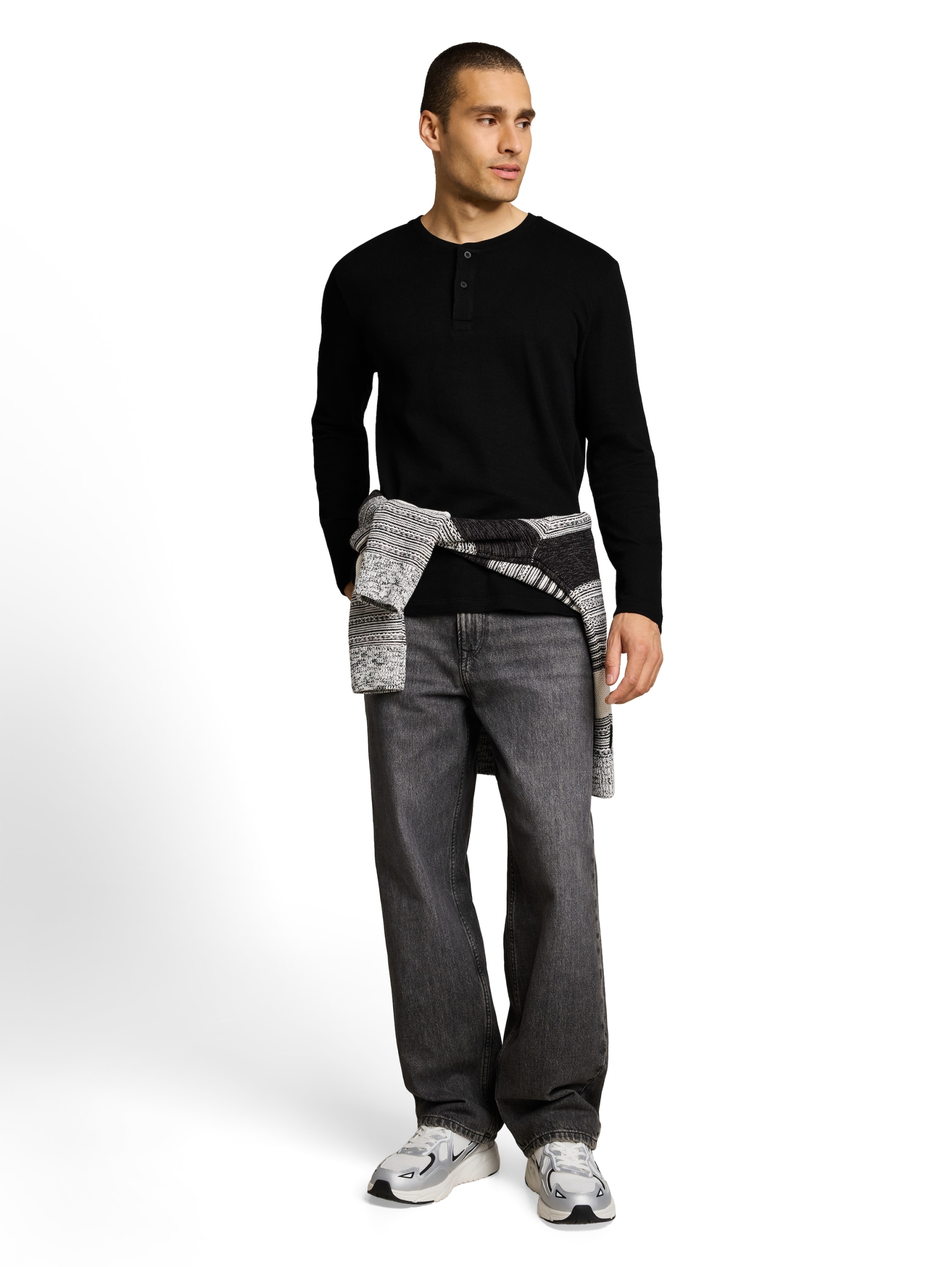 structured henley longsleeve #3