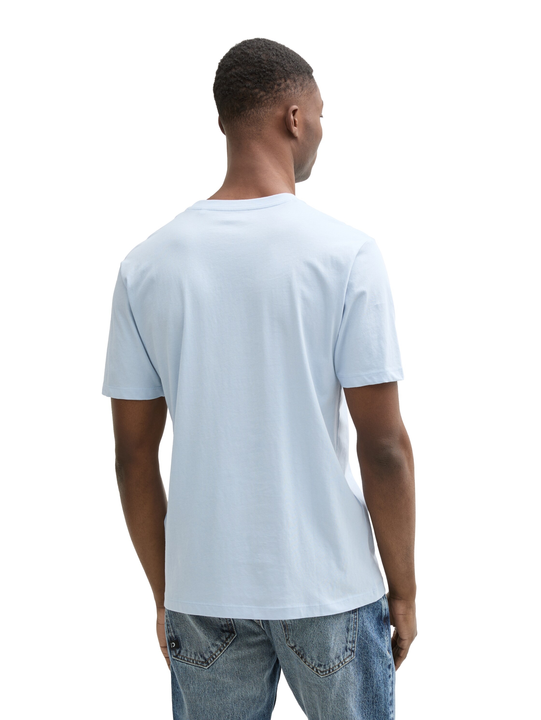 Basic T-Shirt mit Logo-Print #4