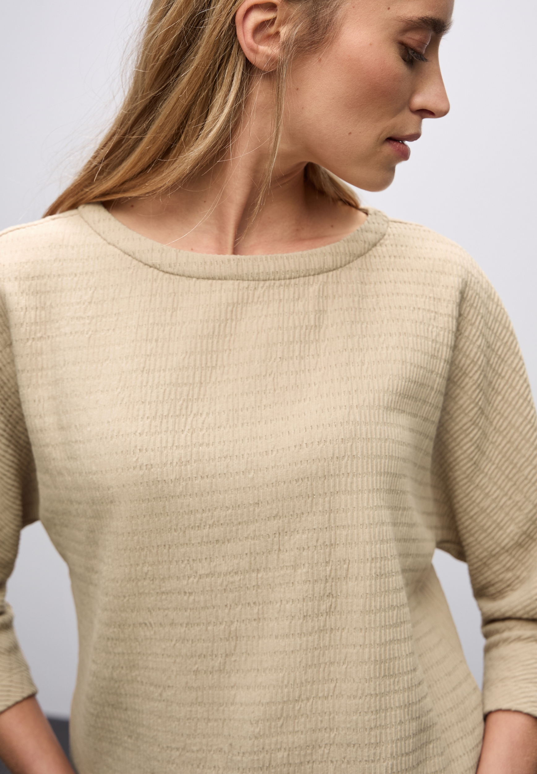 EOS_Structured shirt w. lurex #3