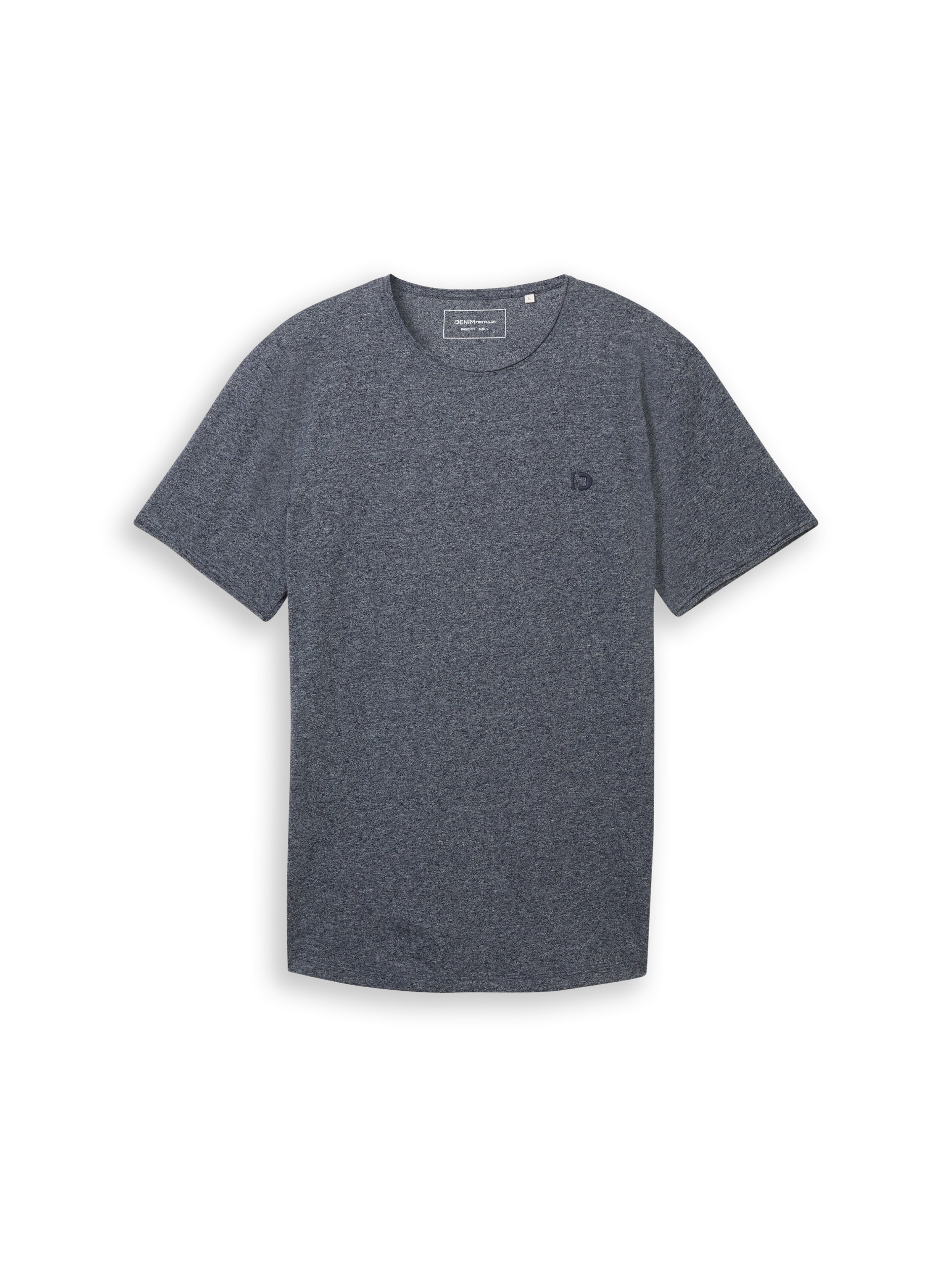T-Shirt in Melange Optik #1