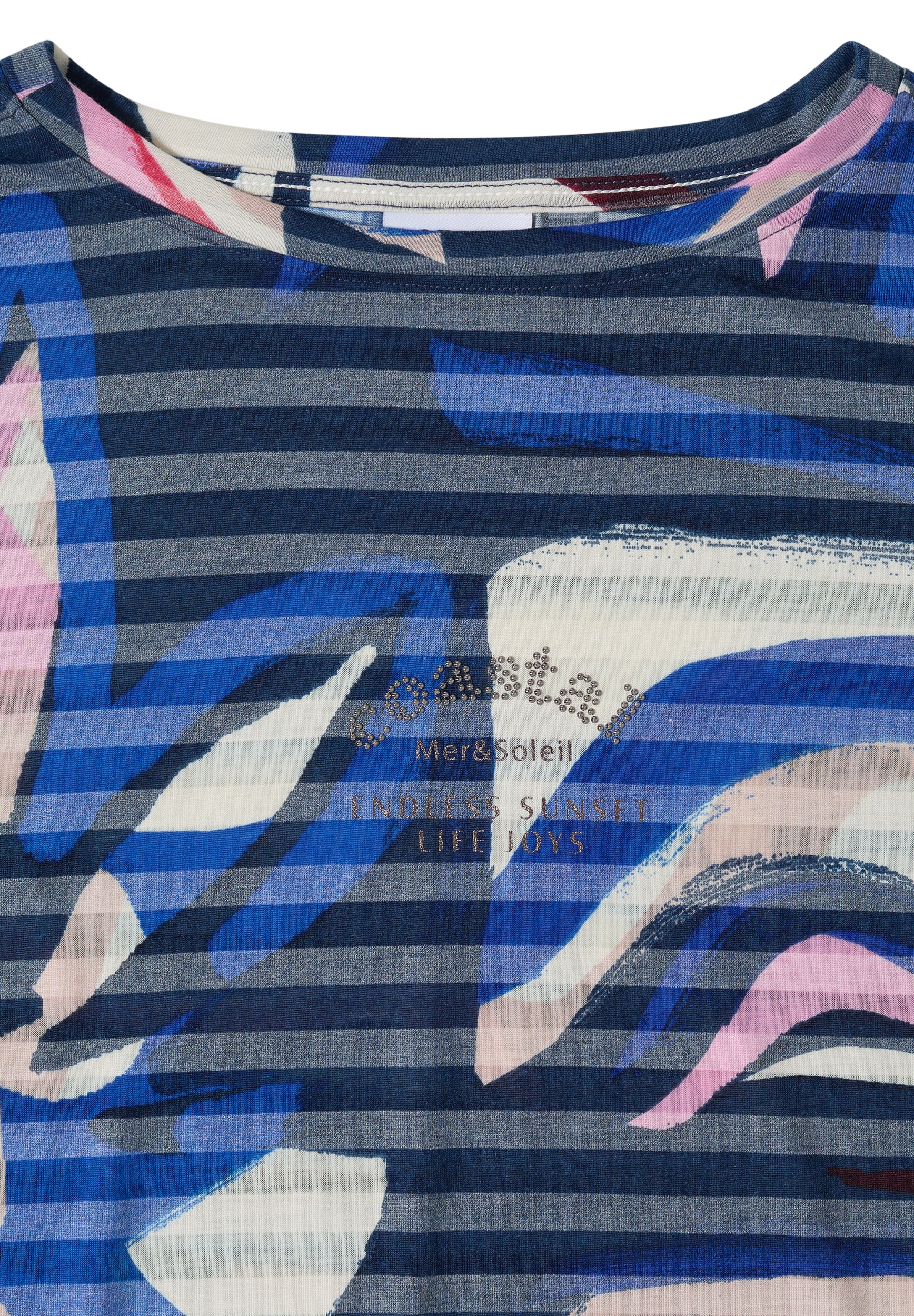 TOS Striped Burnout FP T-Shirt #2