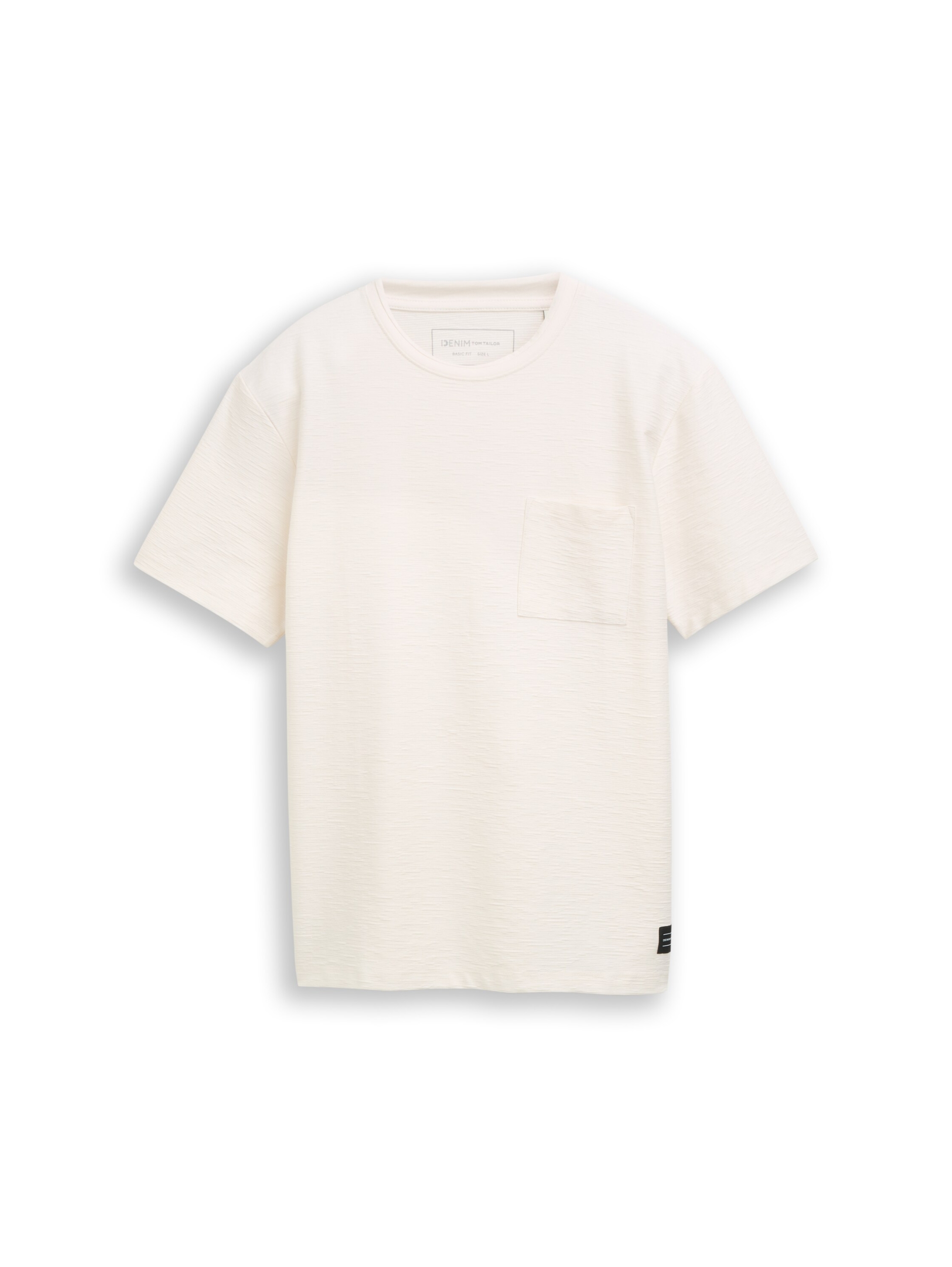 structured t-shirt with pocket #1