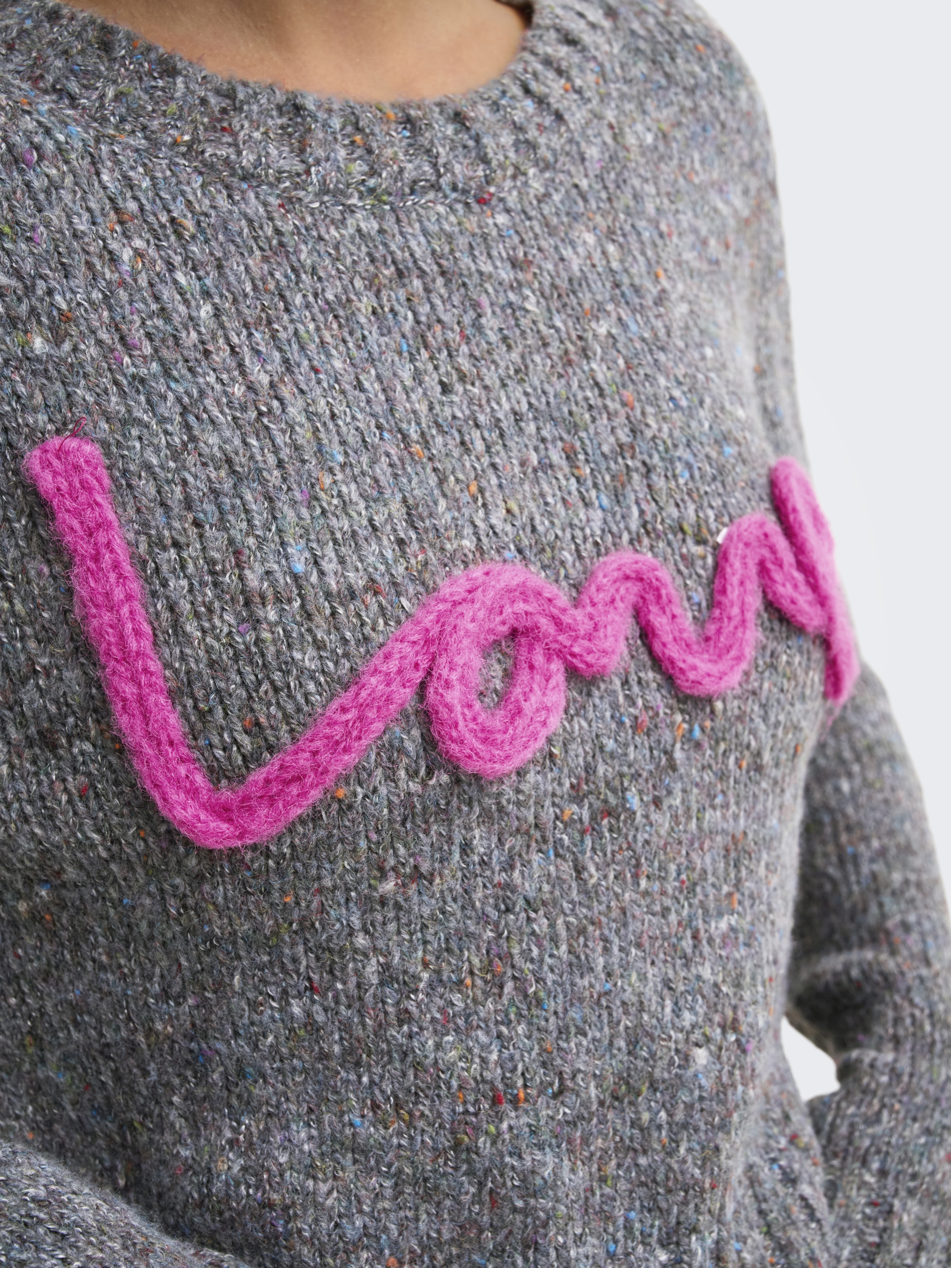 ONLSMILLA LS TEXT DETAIL O-NECK CCKNT #4