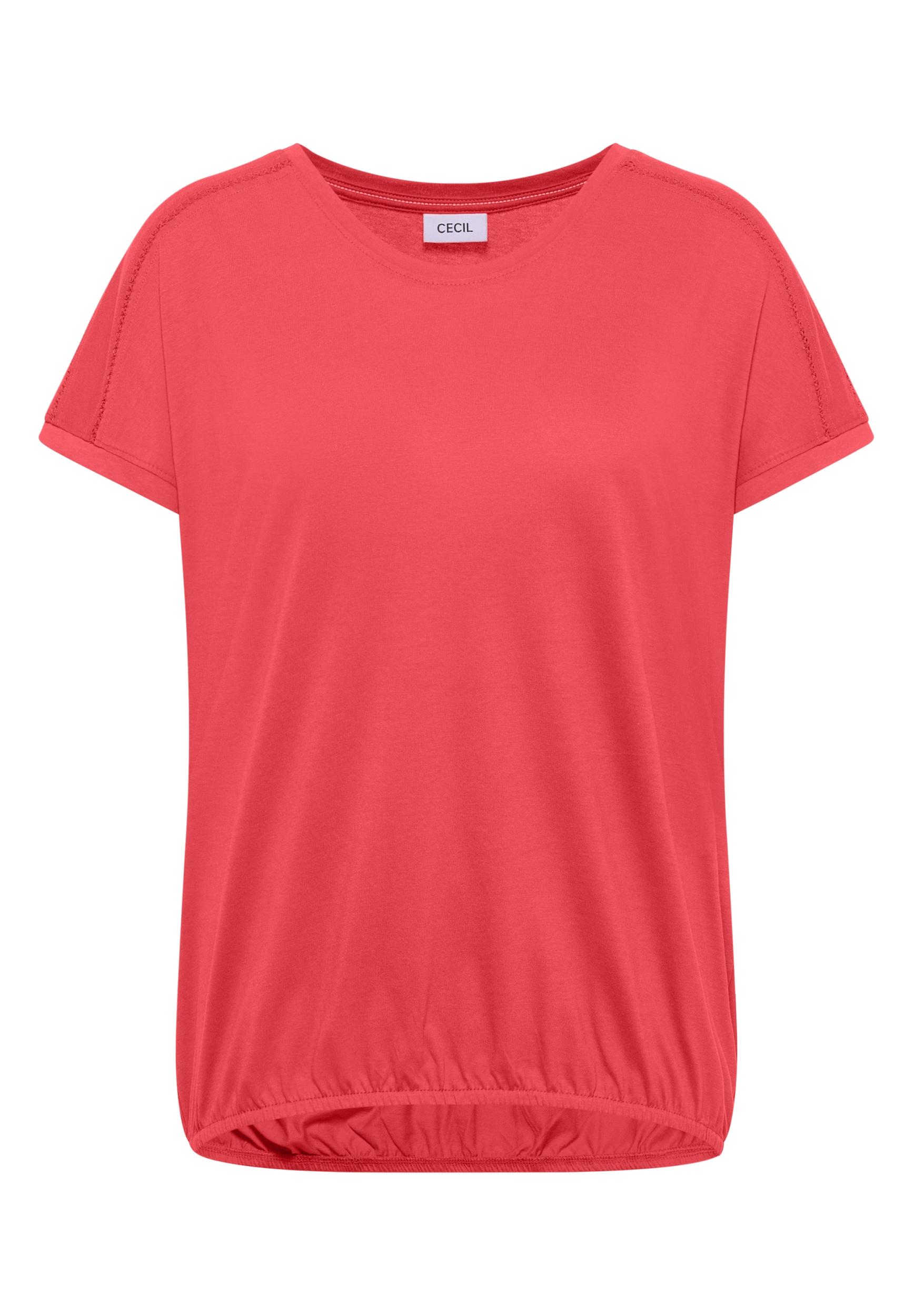 NOS Solid Lace Shoulder T-Shir #1