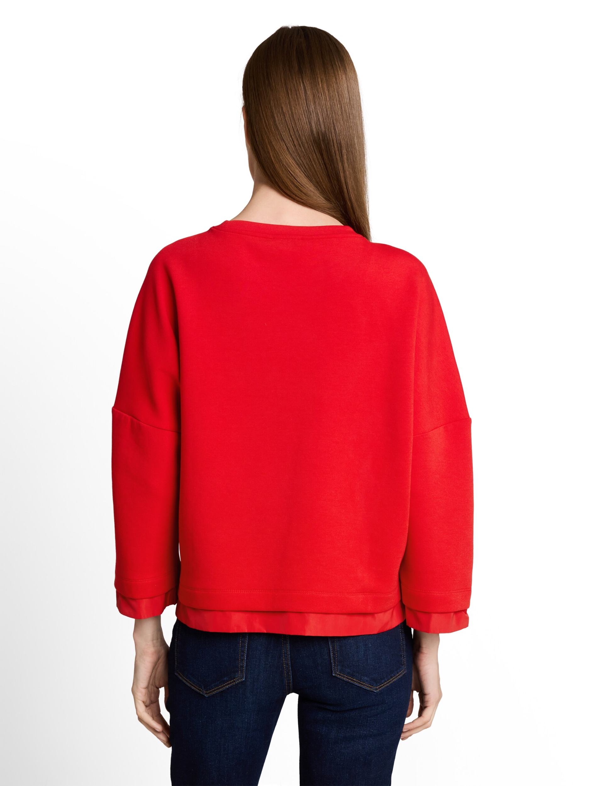 Sweatshirt boxy shape nylon de #4