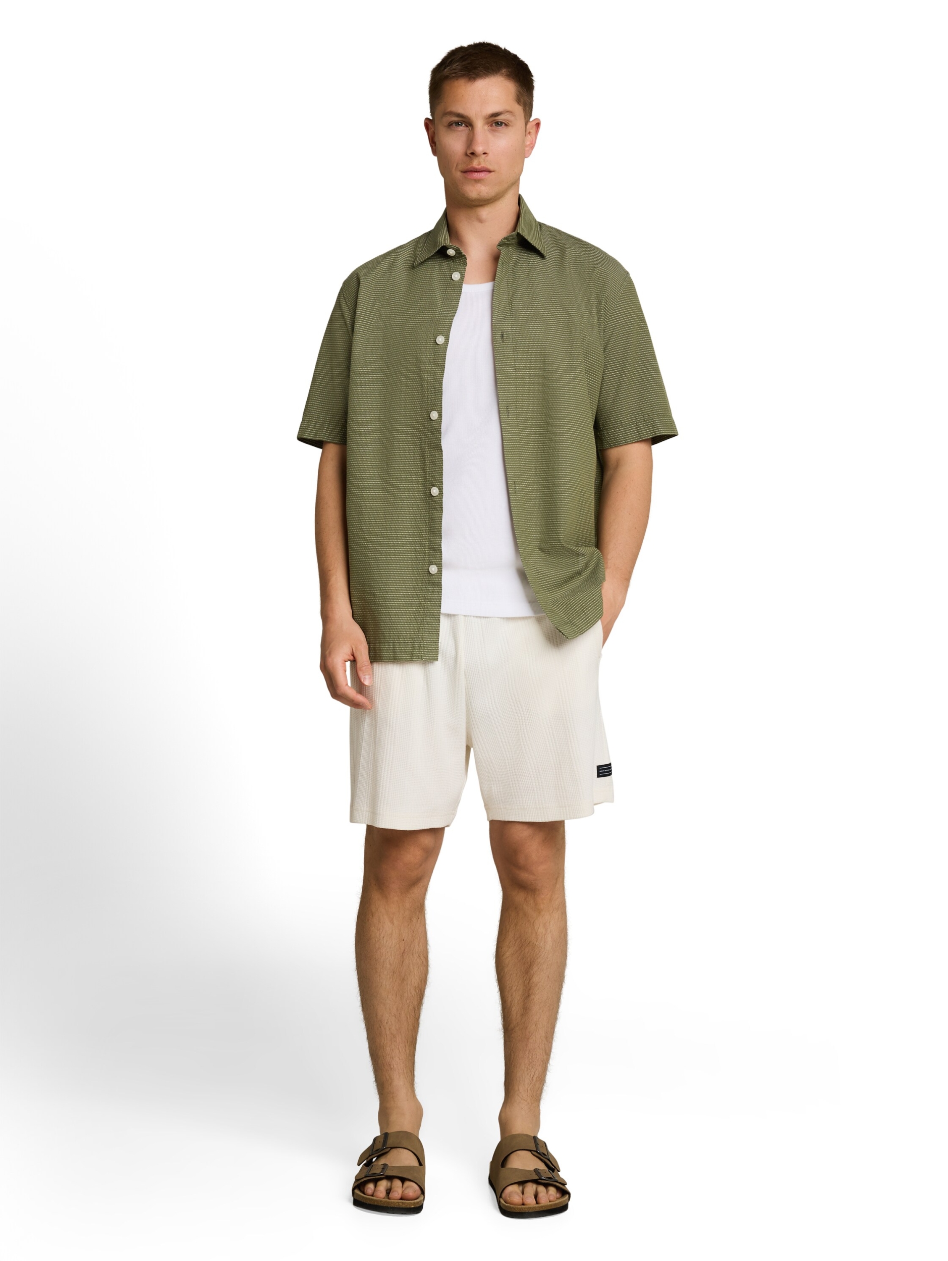 relaxed structured shirt #3