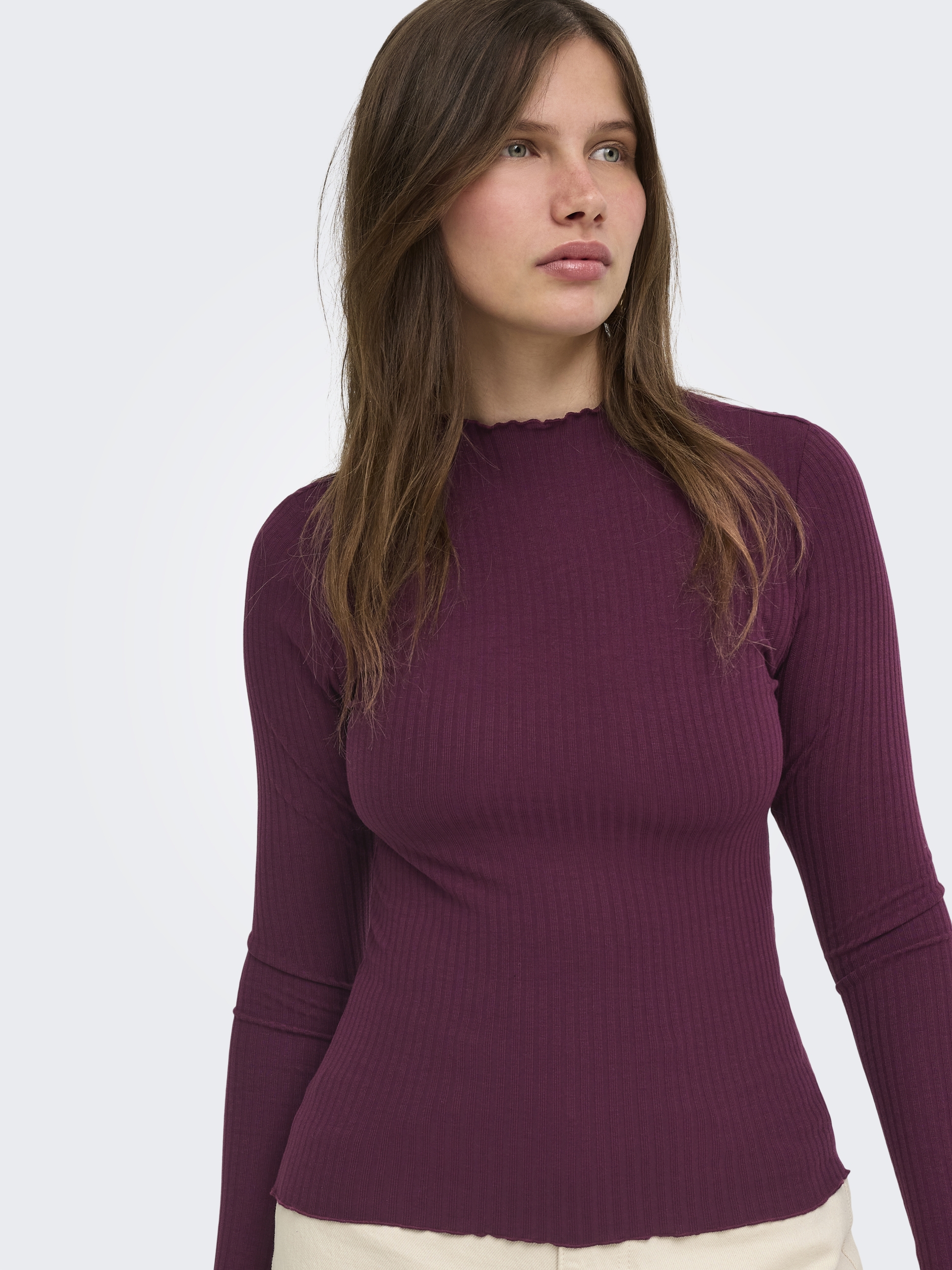 ONLEMMA L/S HIGH NECK TOP NOOS JRS #3