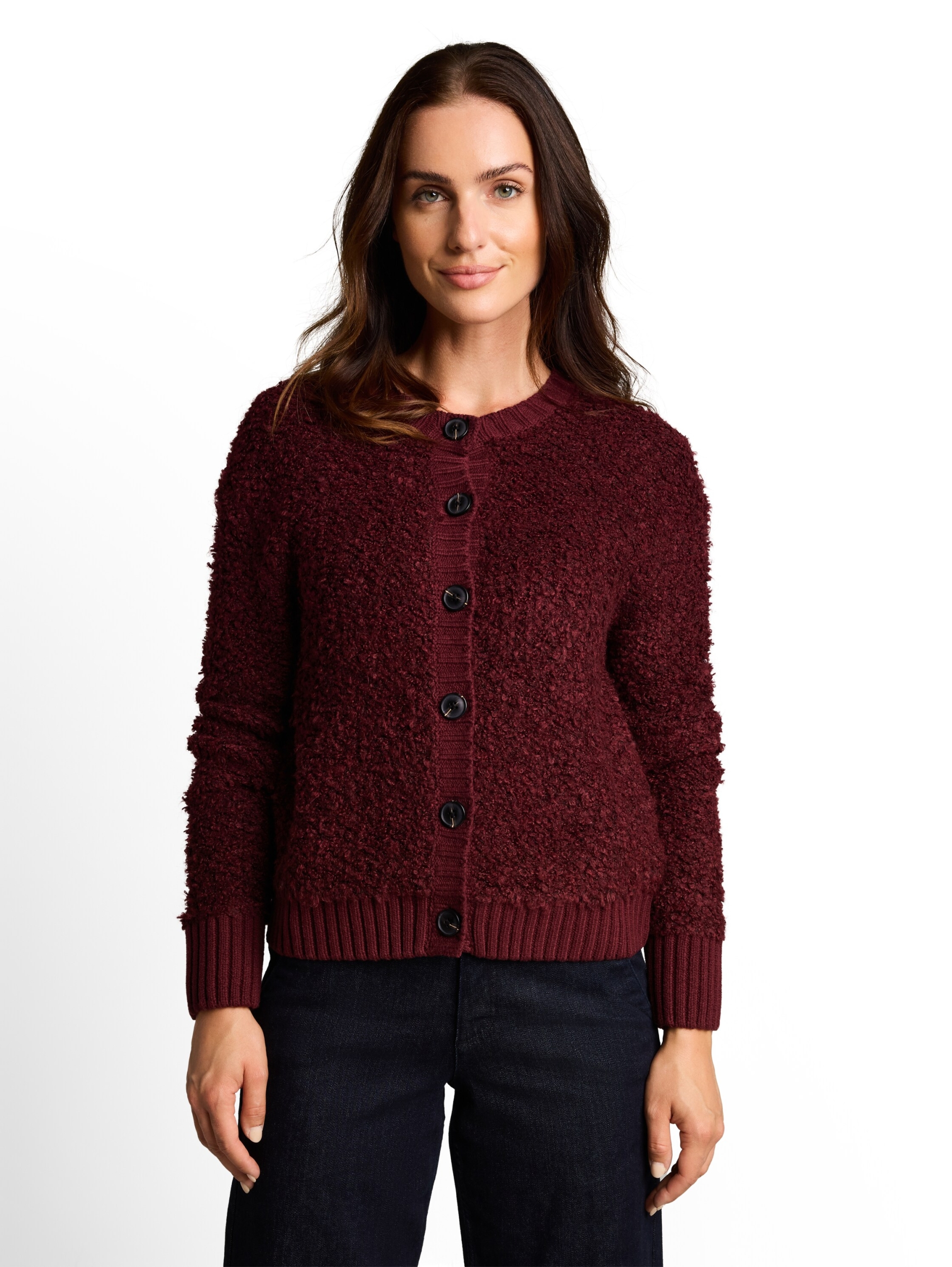 knit bouclé cardigan #6