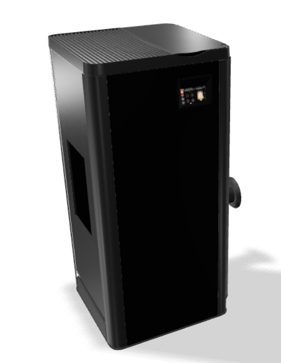 RIKA-Pelletofen SUMO Alu schwarz #3