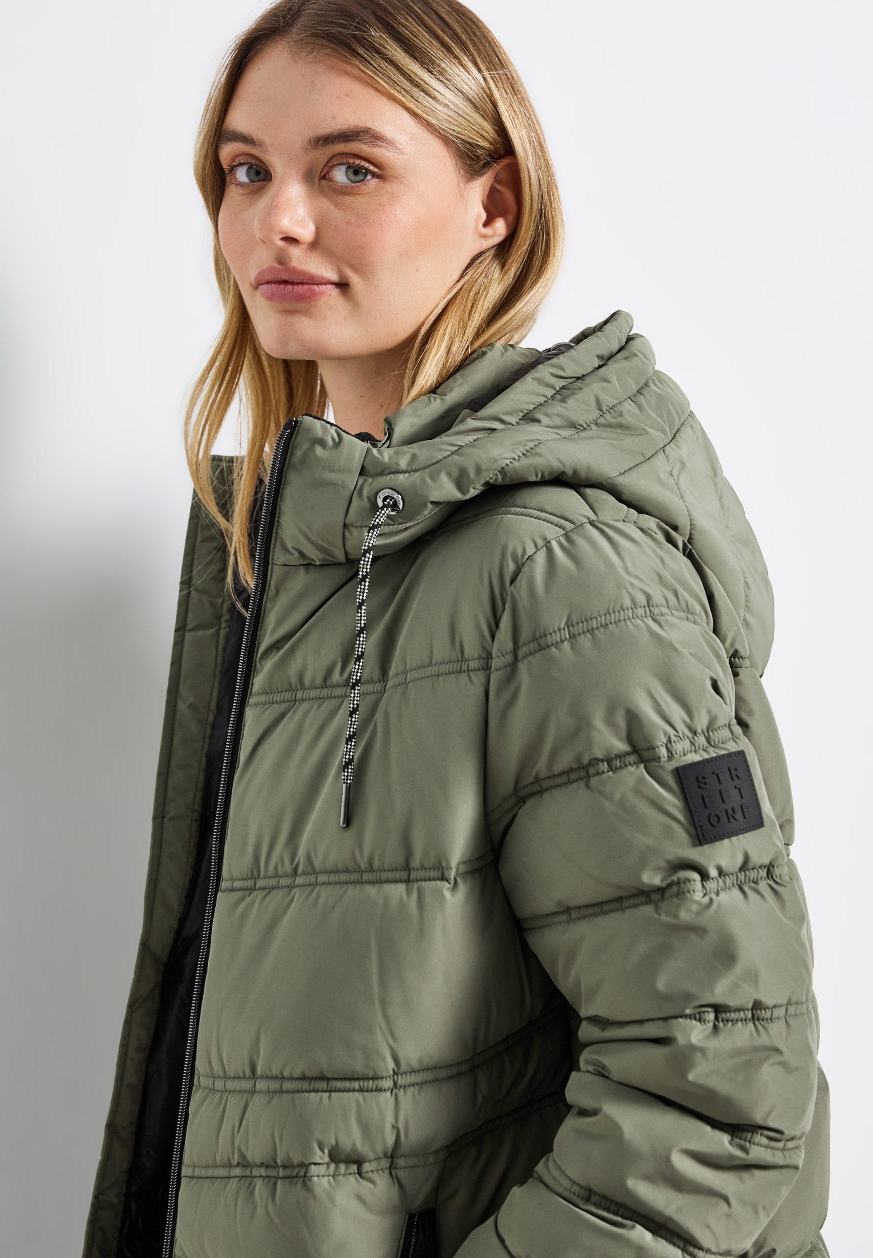 Long Quilted Jkt w. ECO Teflon #5