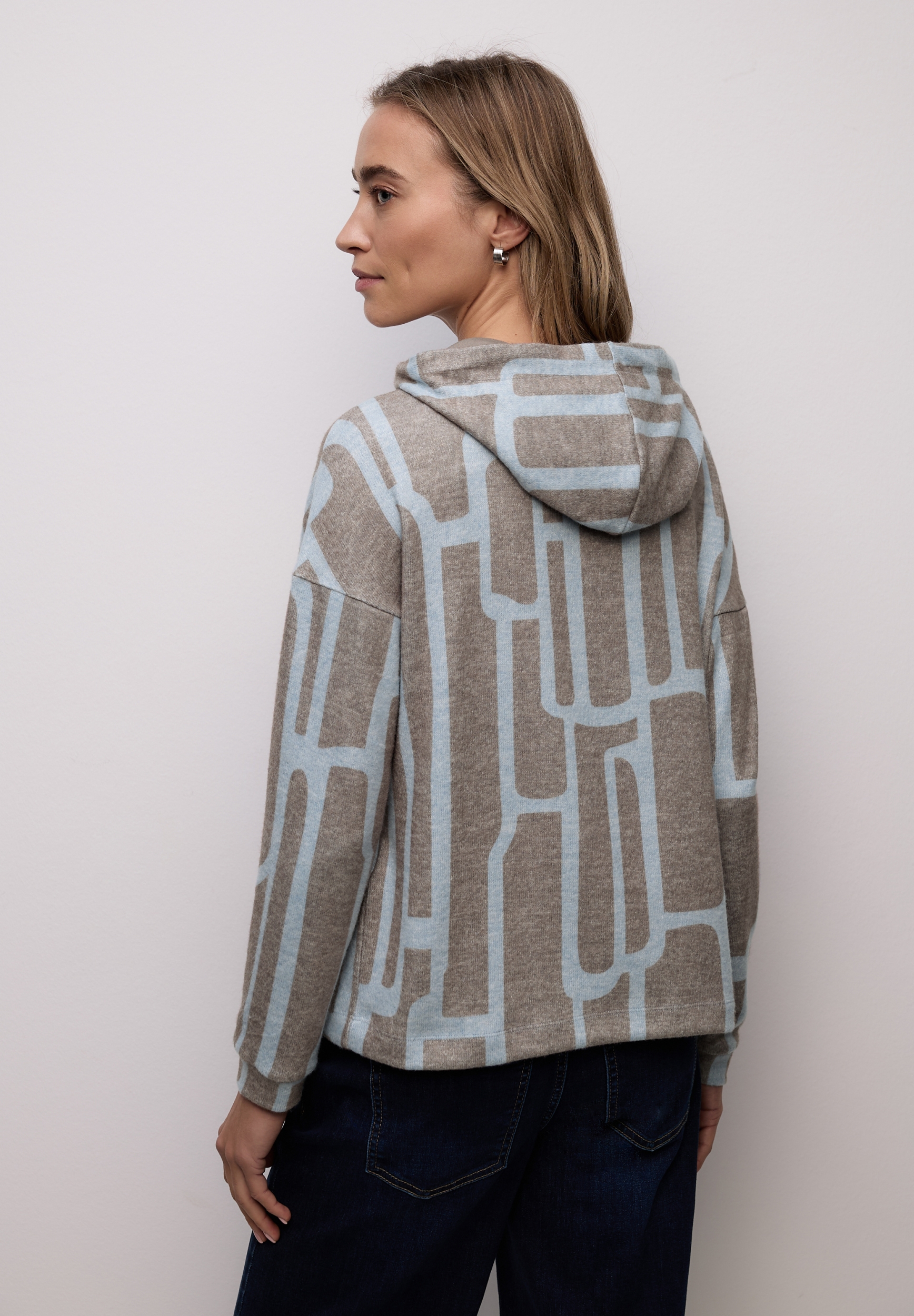 LTD QR cosy printed hoody #4