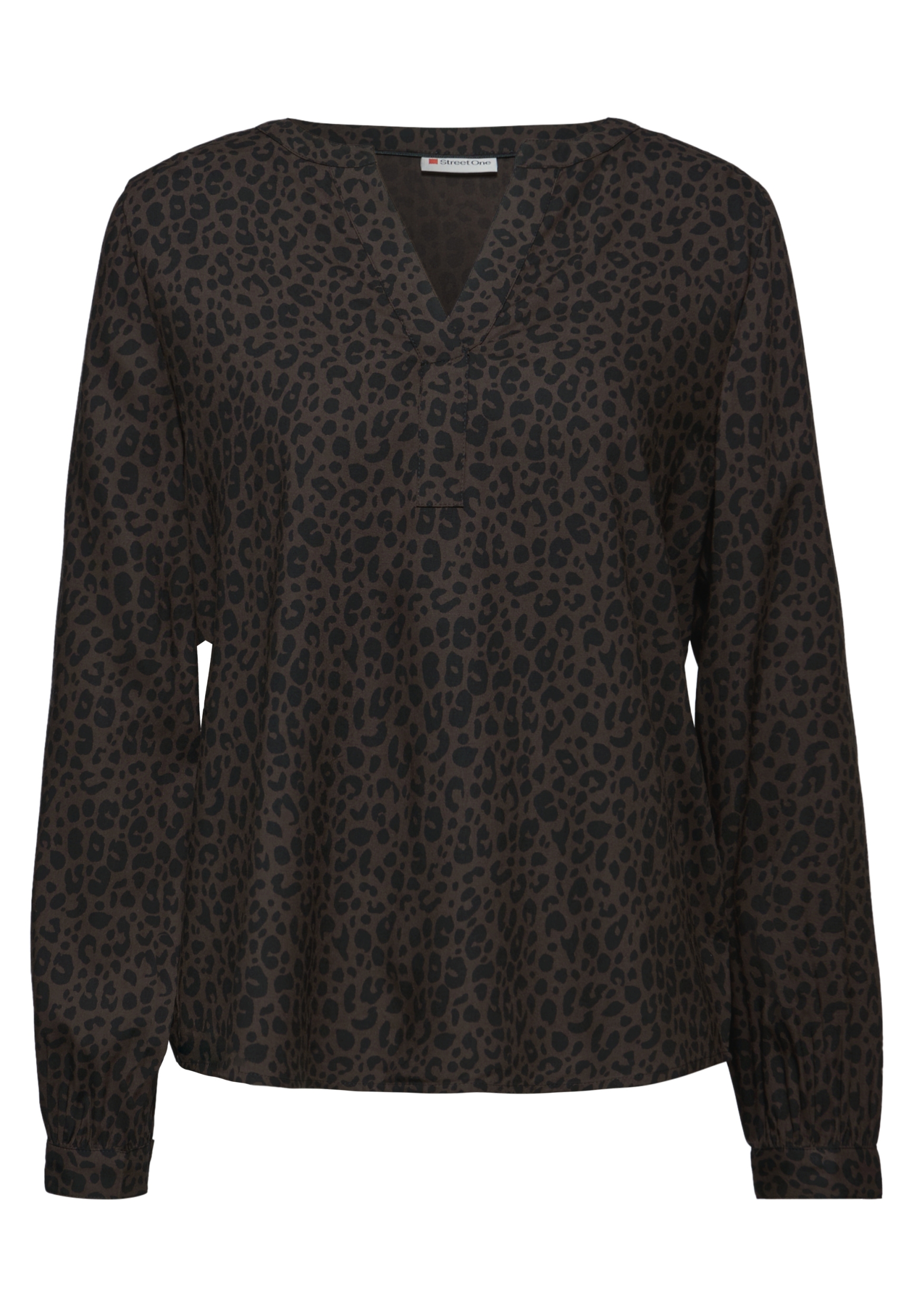 LTD QR Splitneck tunic blouse #1