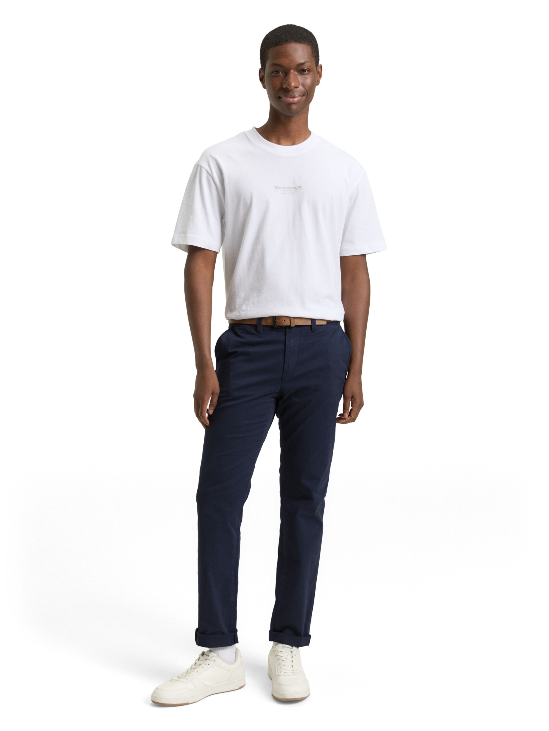 Slim Chino with belt #6