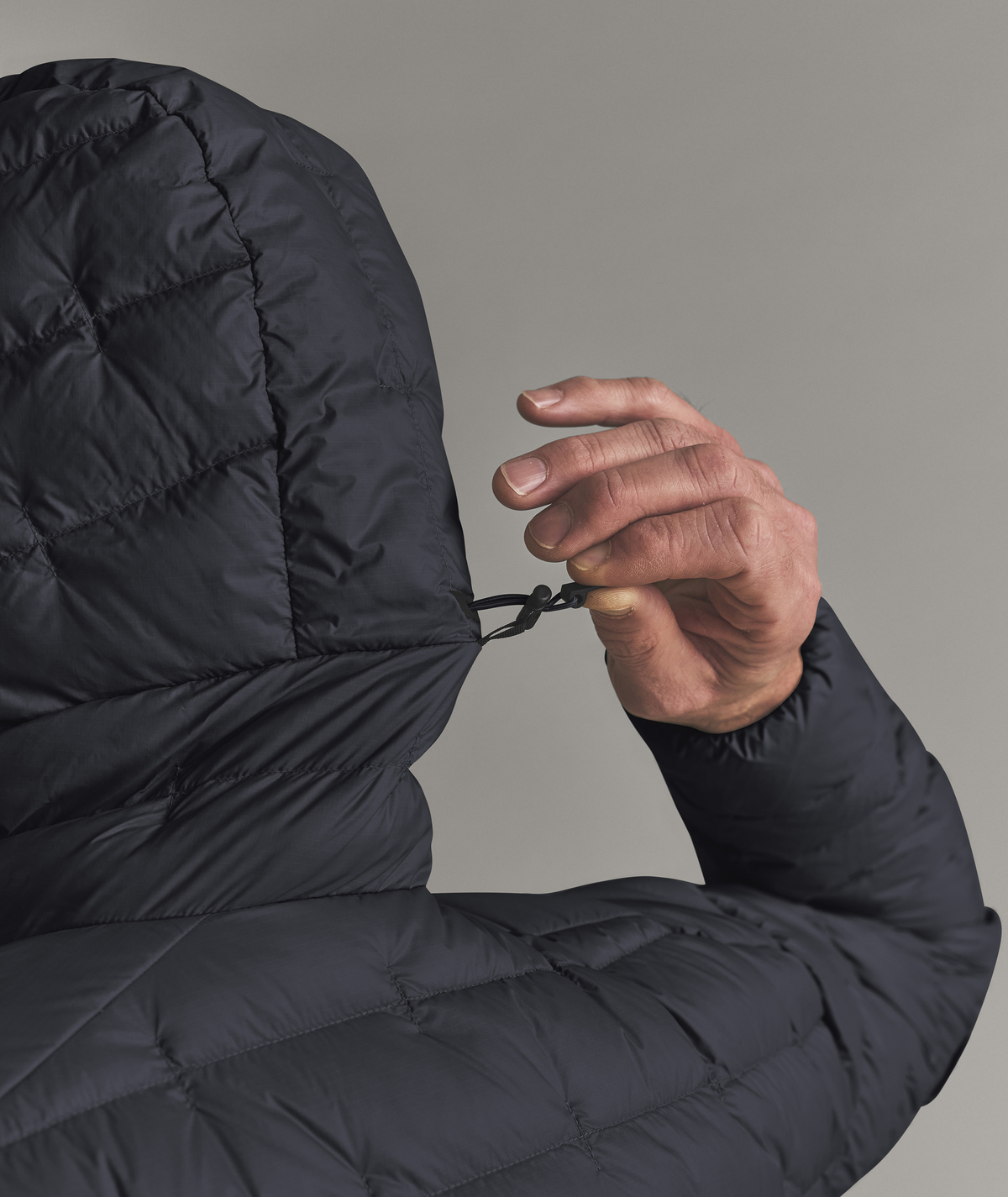 DOWNWOOL 180 HOODED JACKET M #5