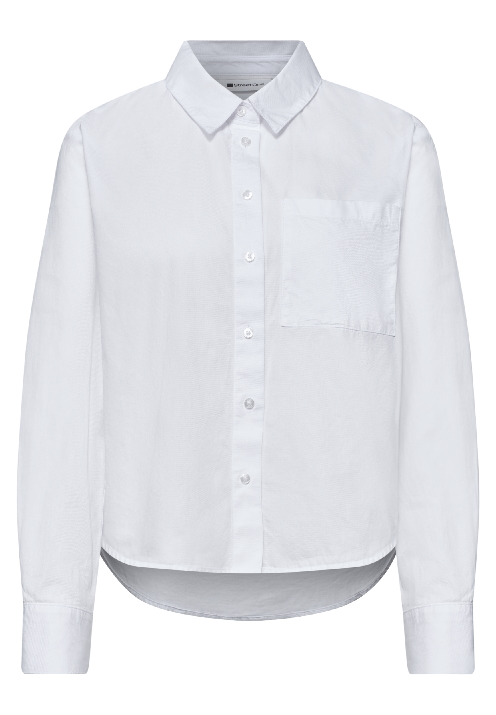 QR Cotton shirtcollar blouse w #1