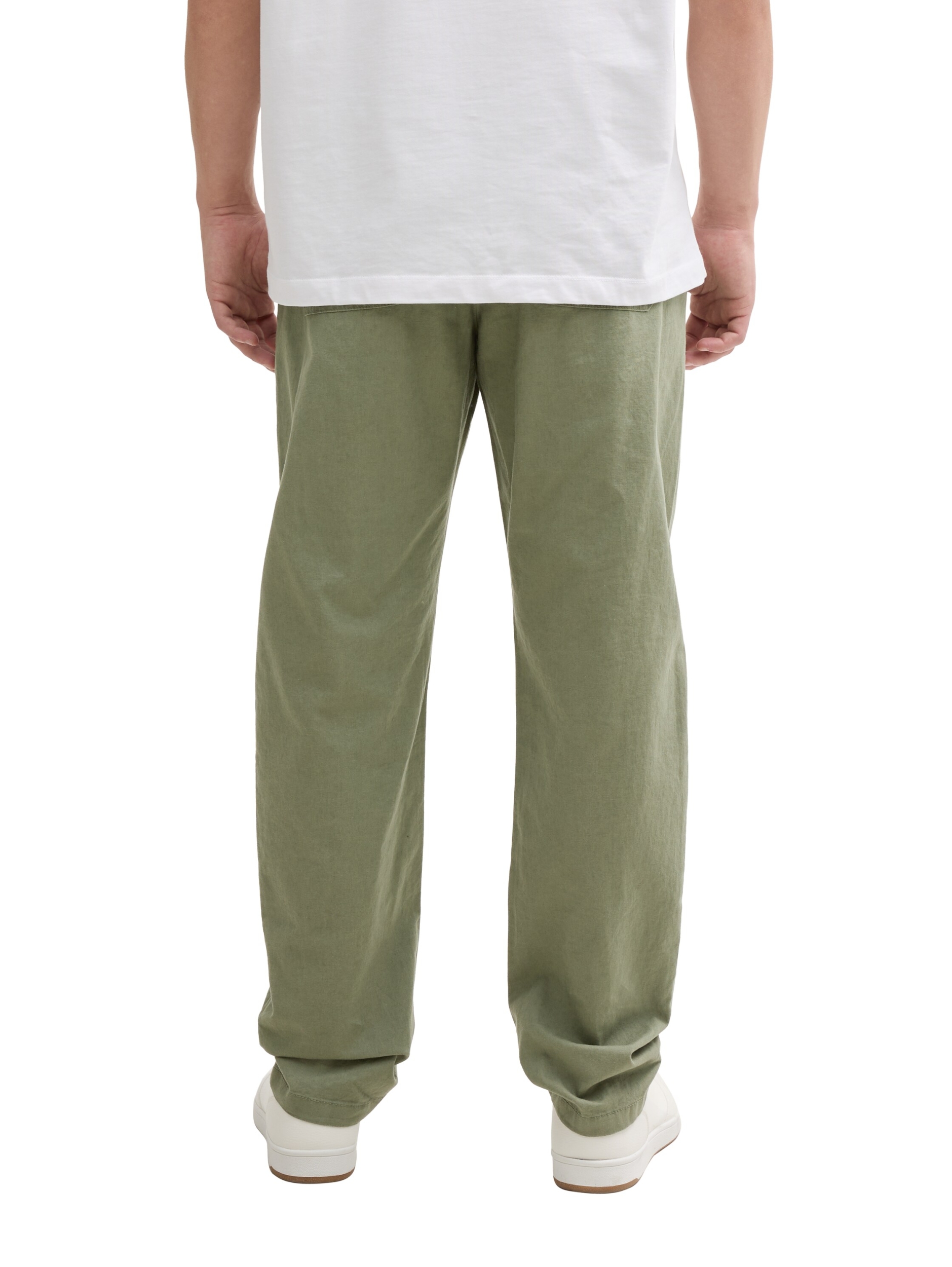 Loose Fit Hose mit Leinenanteil #4