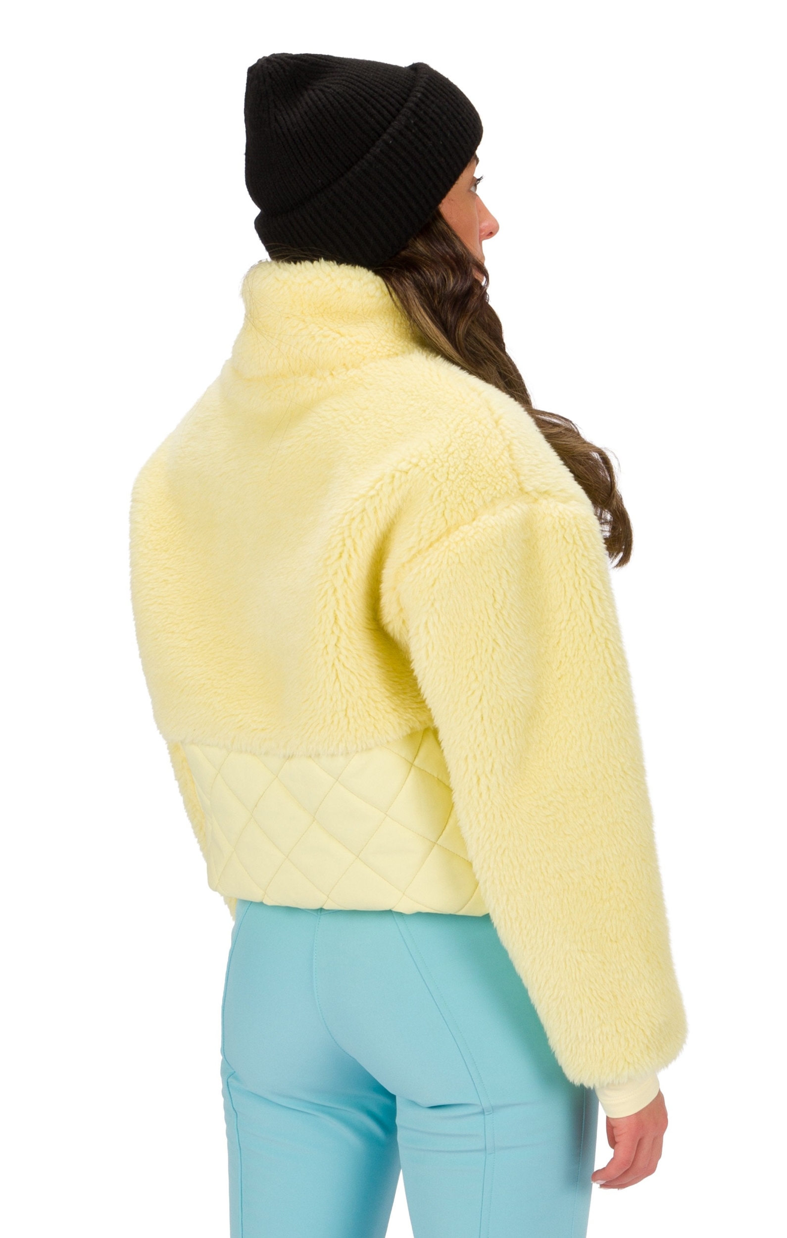BECCA-R26 Women fleece-nylon combi jacket #4