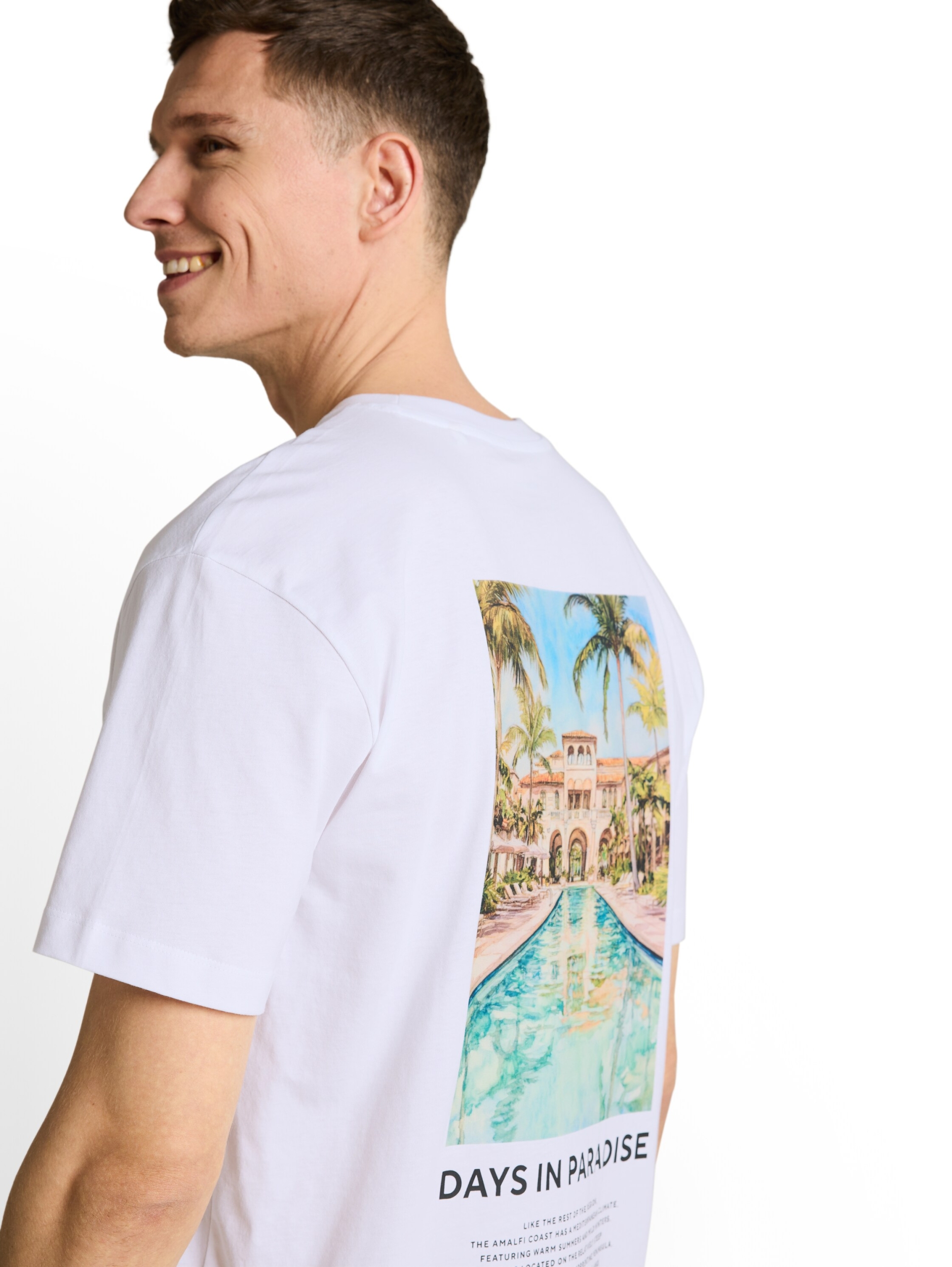 relaxed photo print t-shirt #5