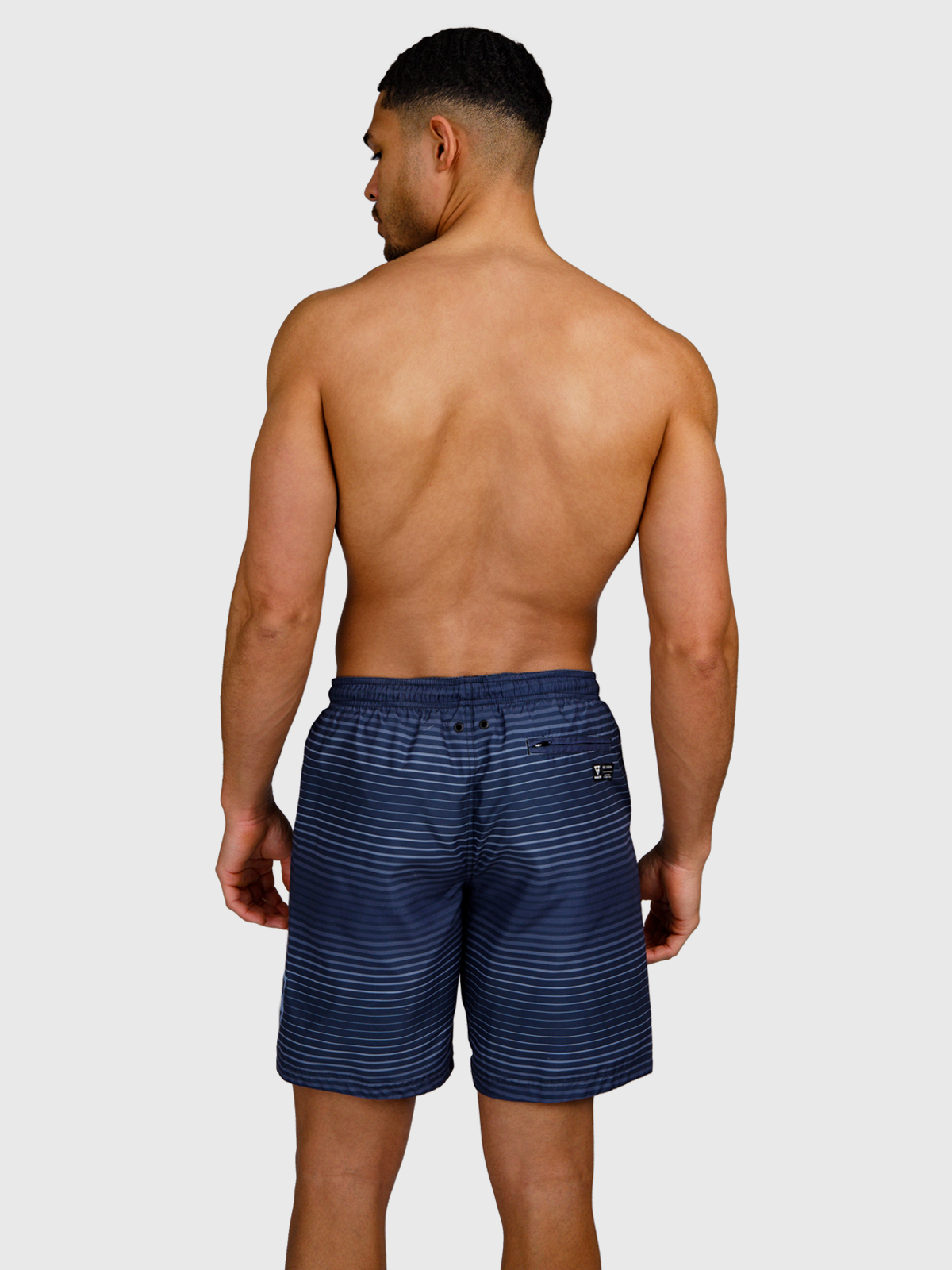 Cester-Stripe Men Swim Shorts #6