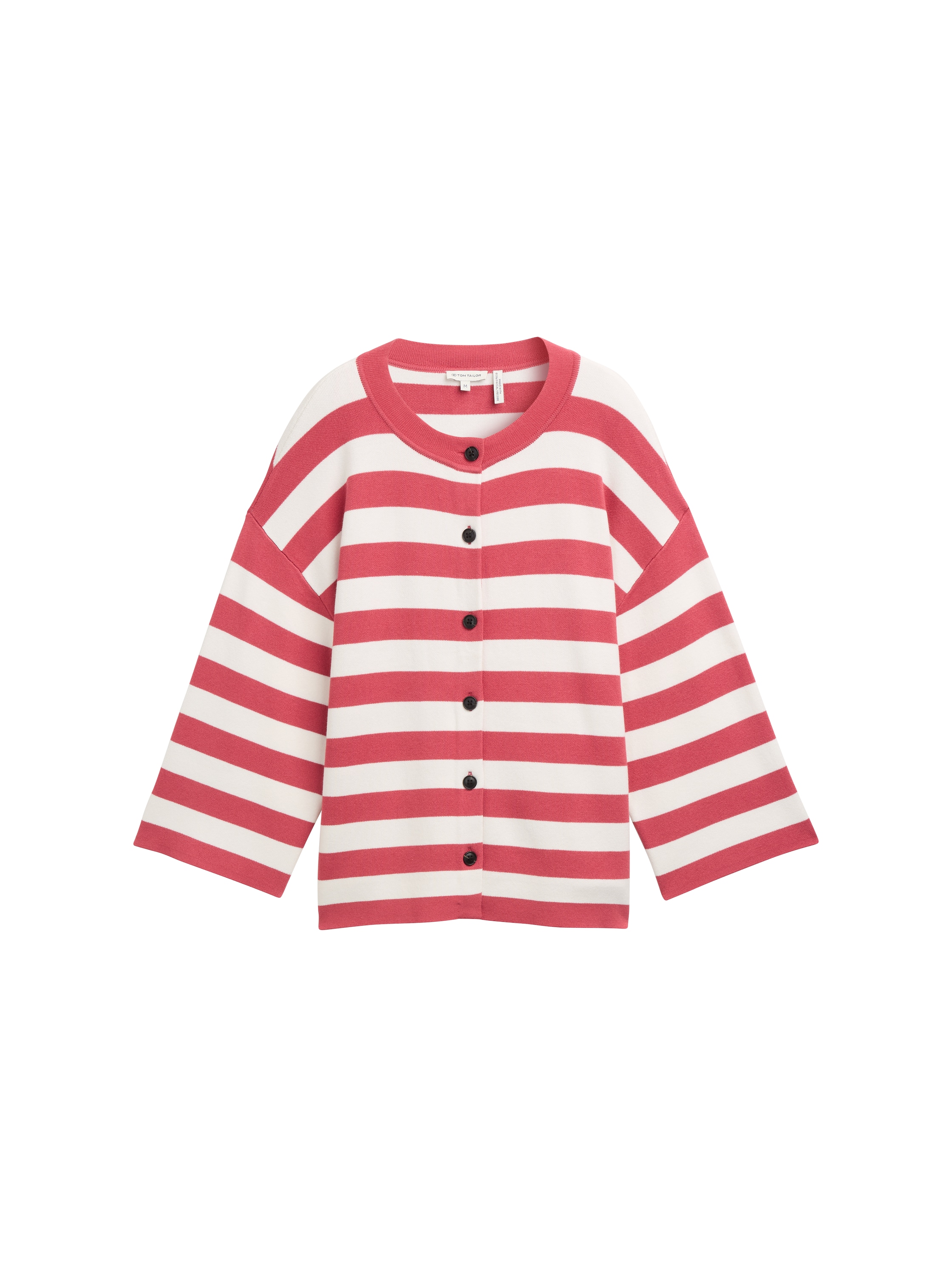 Cardigan mit Streifenmuster