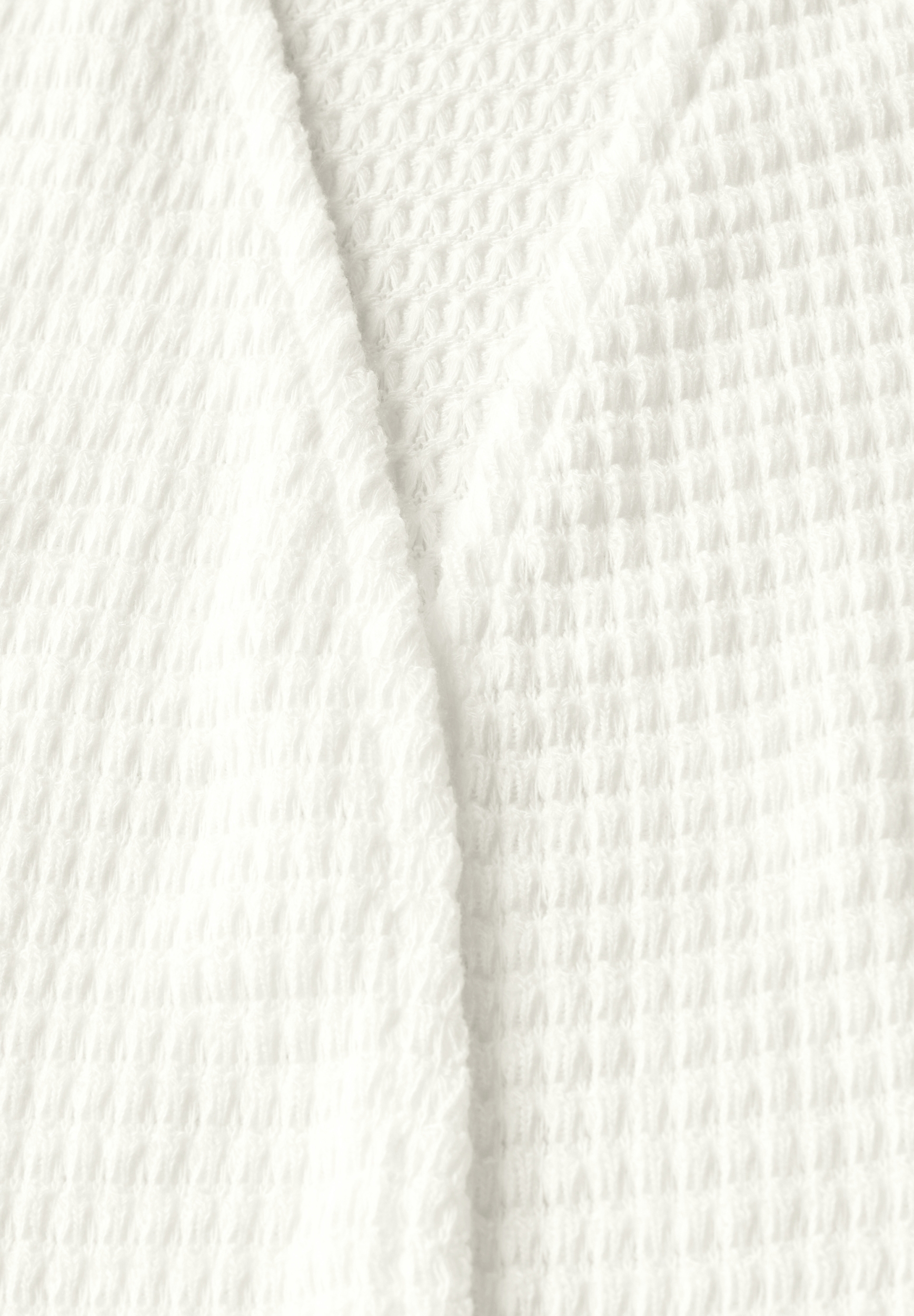 Ajour Knit Open Jacket #2