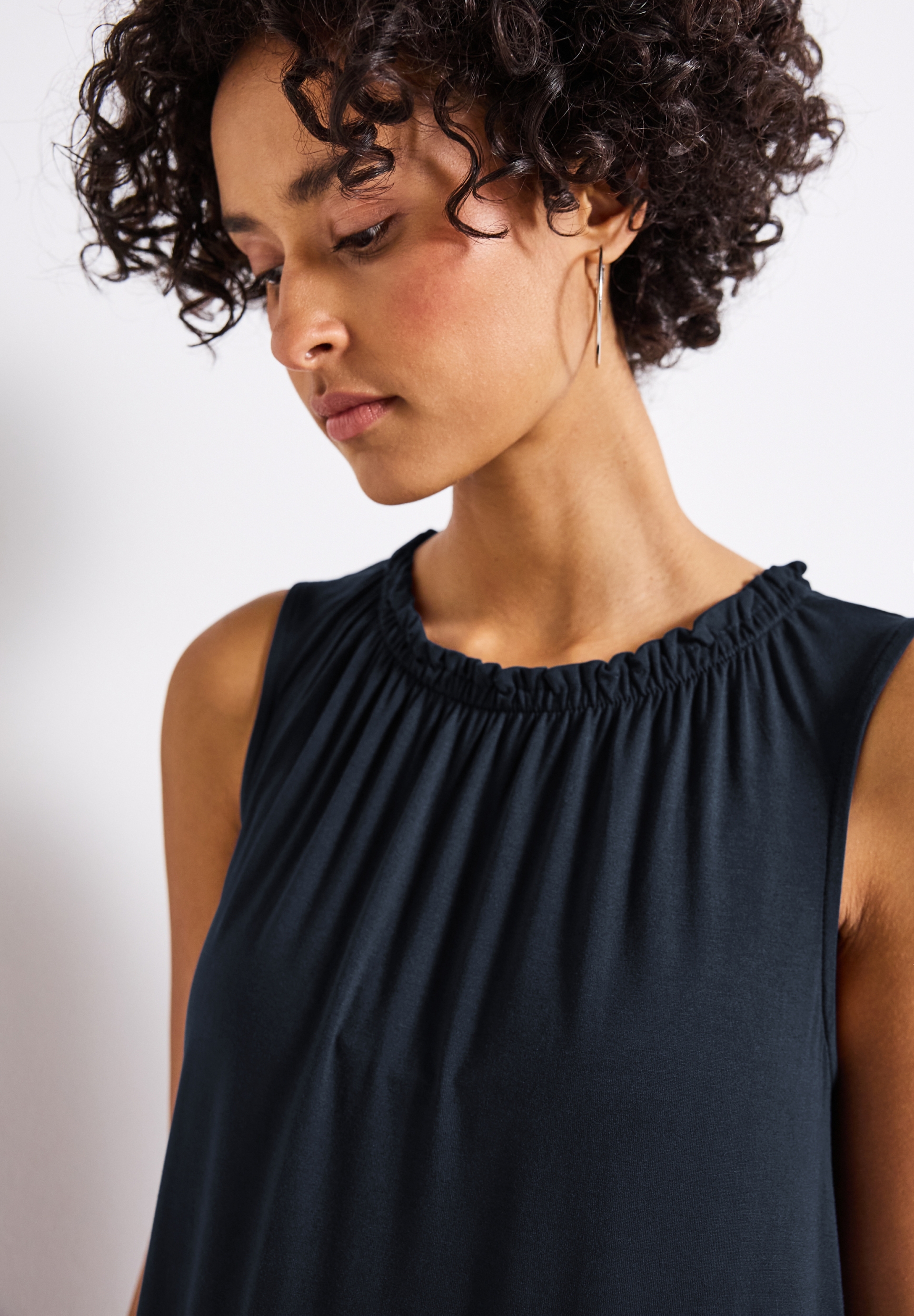 sleeveless Jersey Dress_solid #6