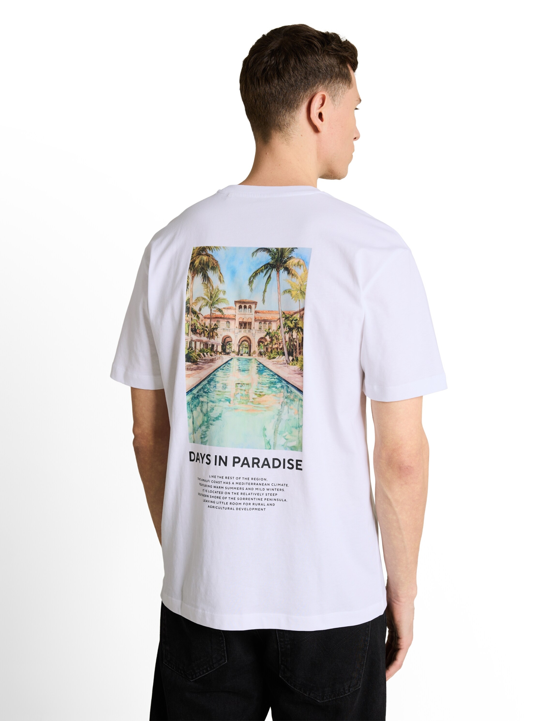 relaxed photo print t-shirt #4