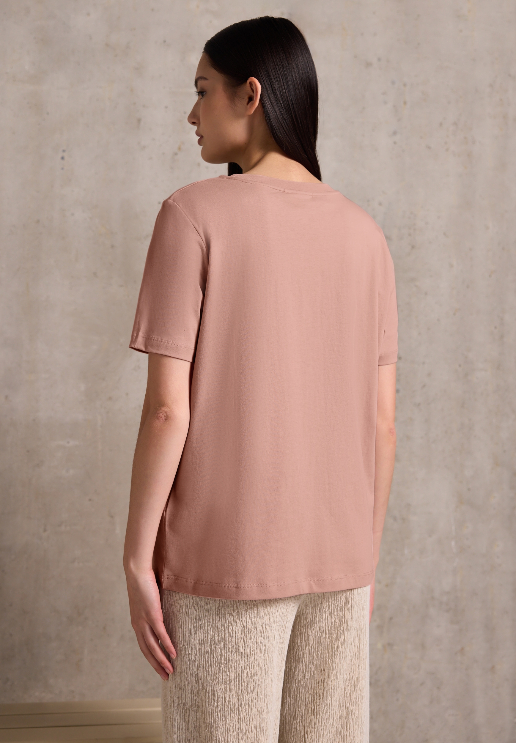 basic partprint shirt #4