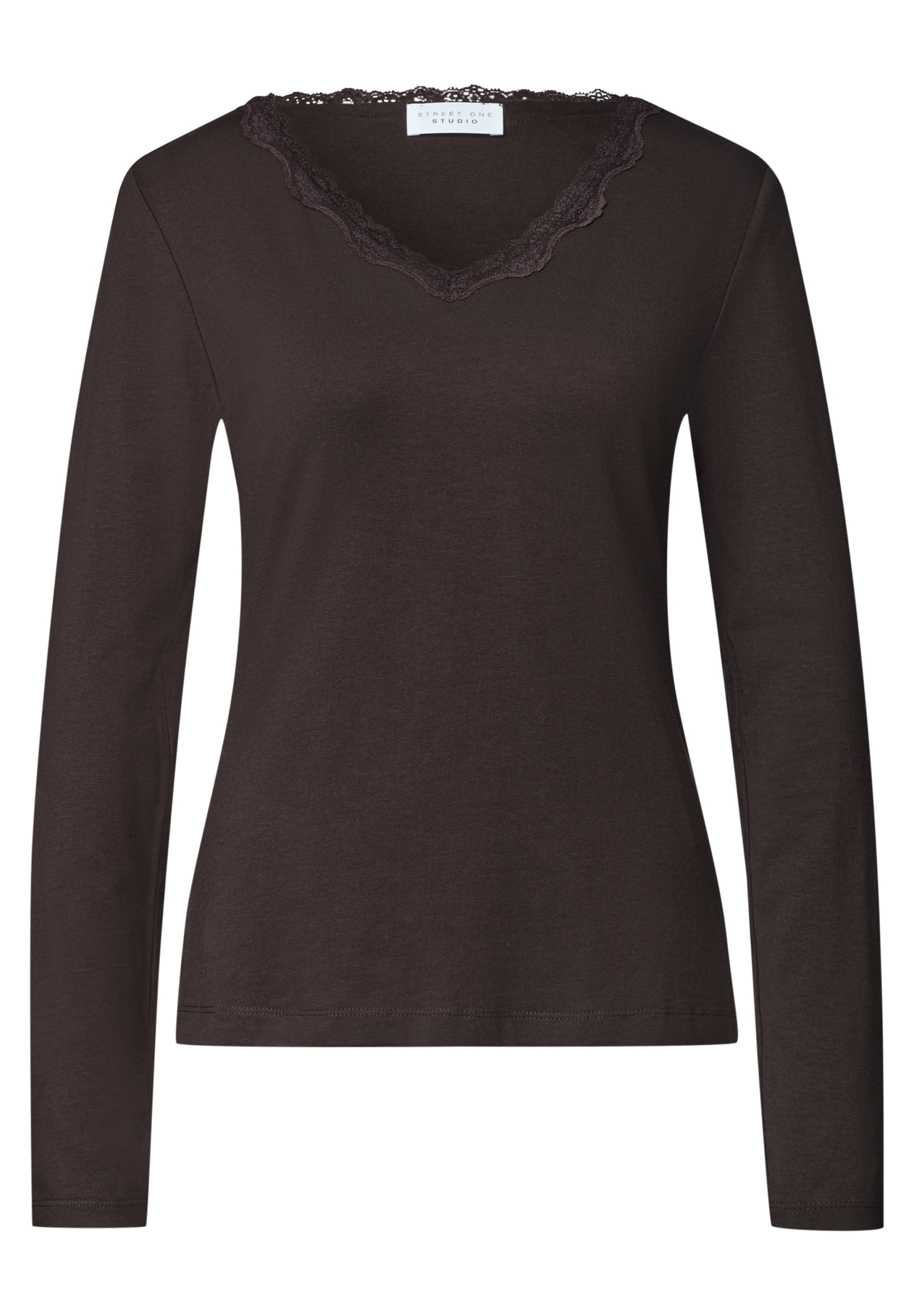 LTD QR Studio_Shirt w.lace v-n #1