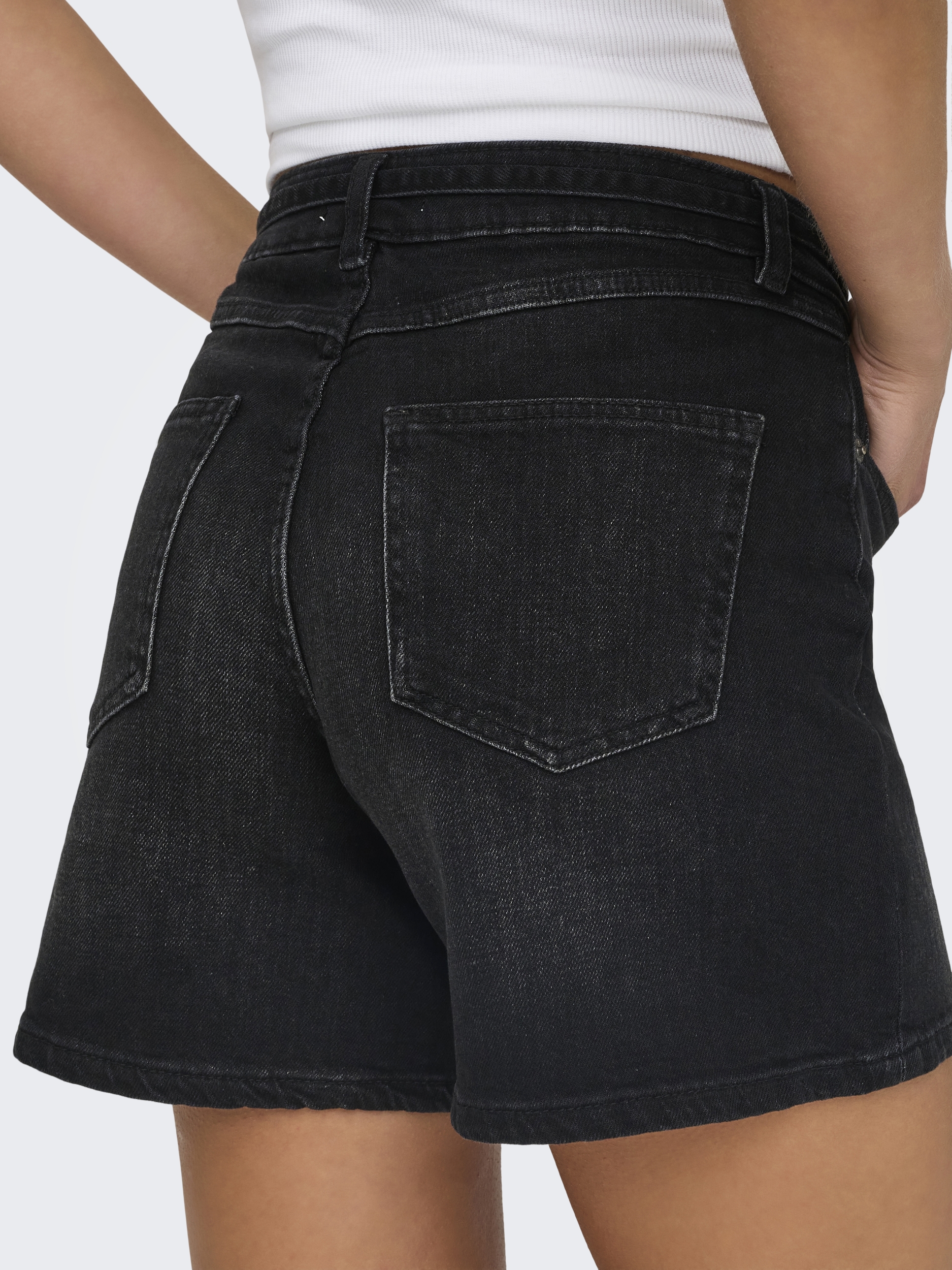 ONLGIANNA MW BELTED SHORTS AZG DNMNOOS #7