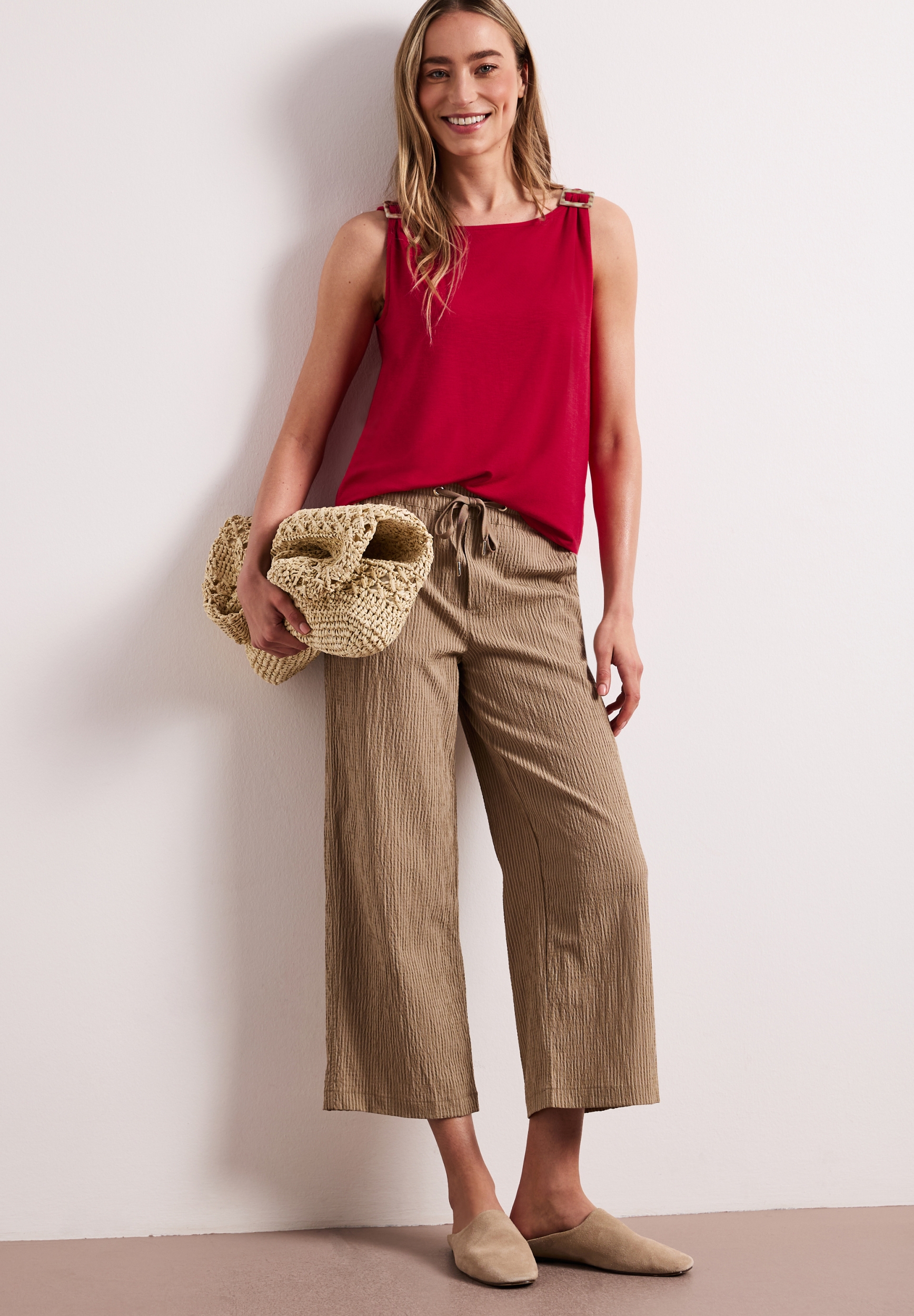 LTD QR slub jersey top w.shoul #5