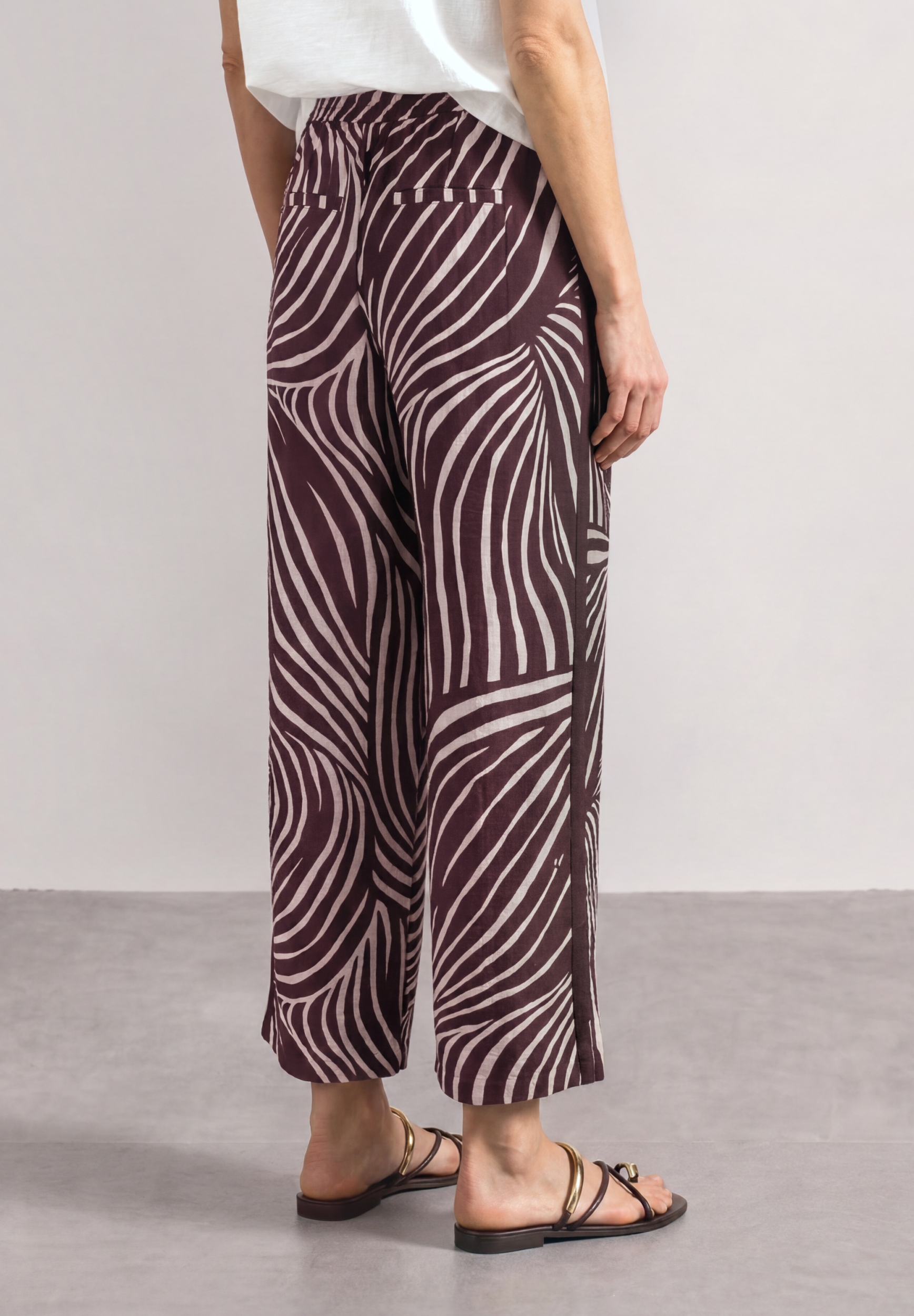 Wide Leg Bubble Viscose Gallon #4