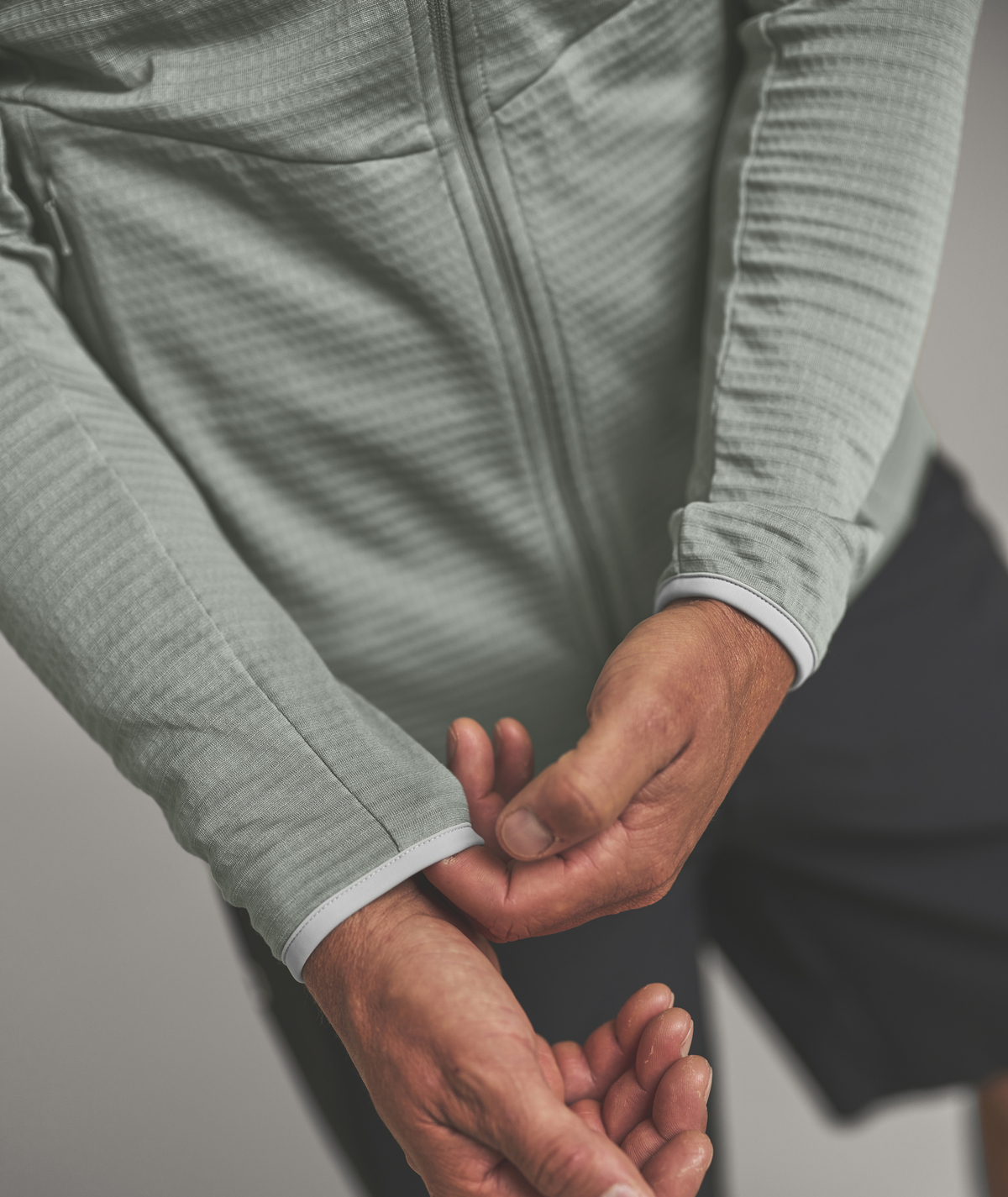 FLEECE LIGHT GRID JACKET M #6