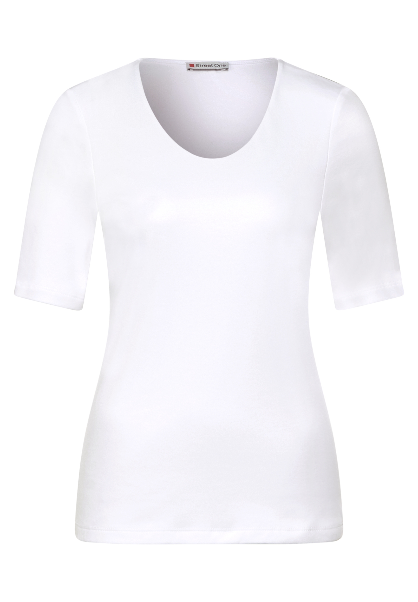 T-Shirt in Unifarbe #1