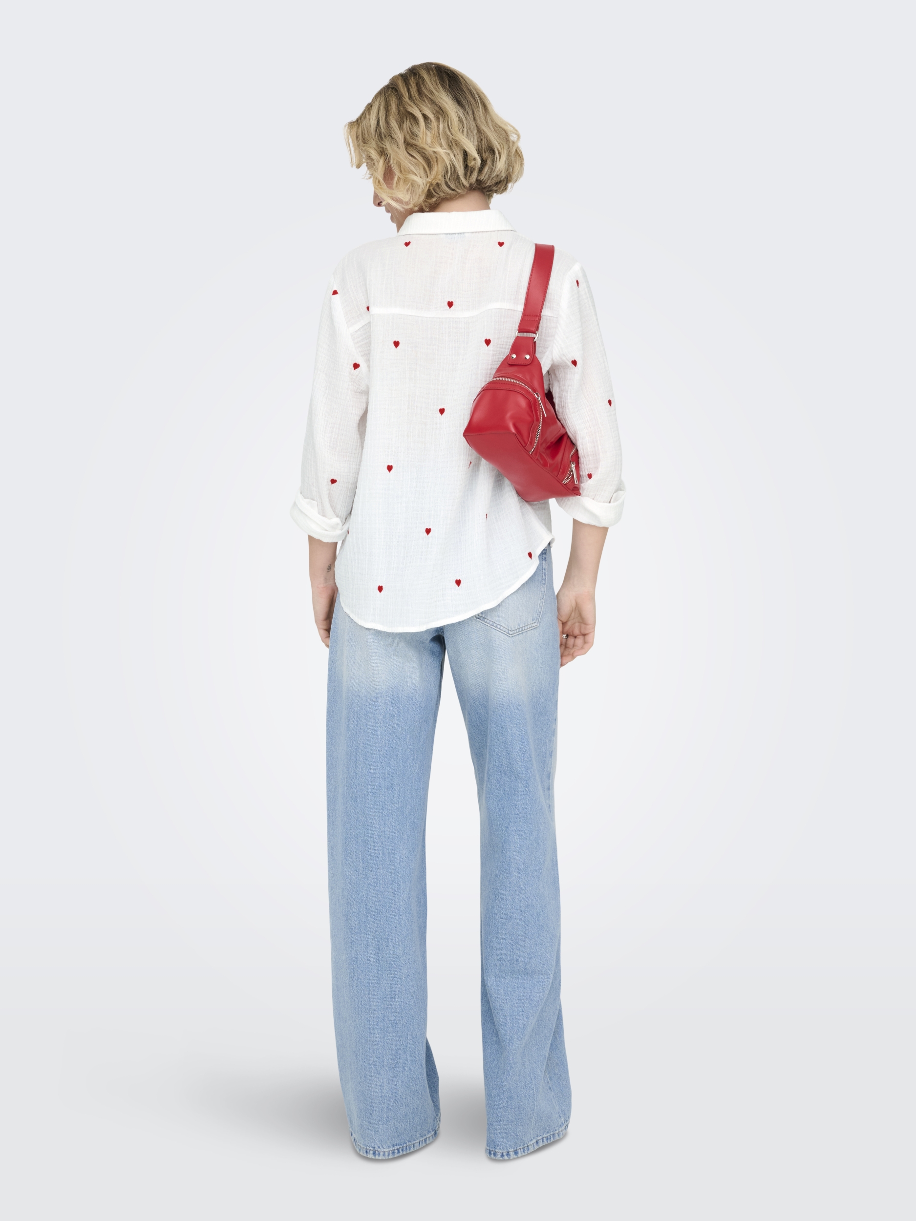 ONLHEART L/S SHIRT NOOS WVN #10