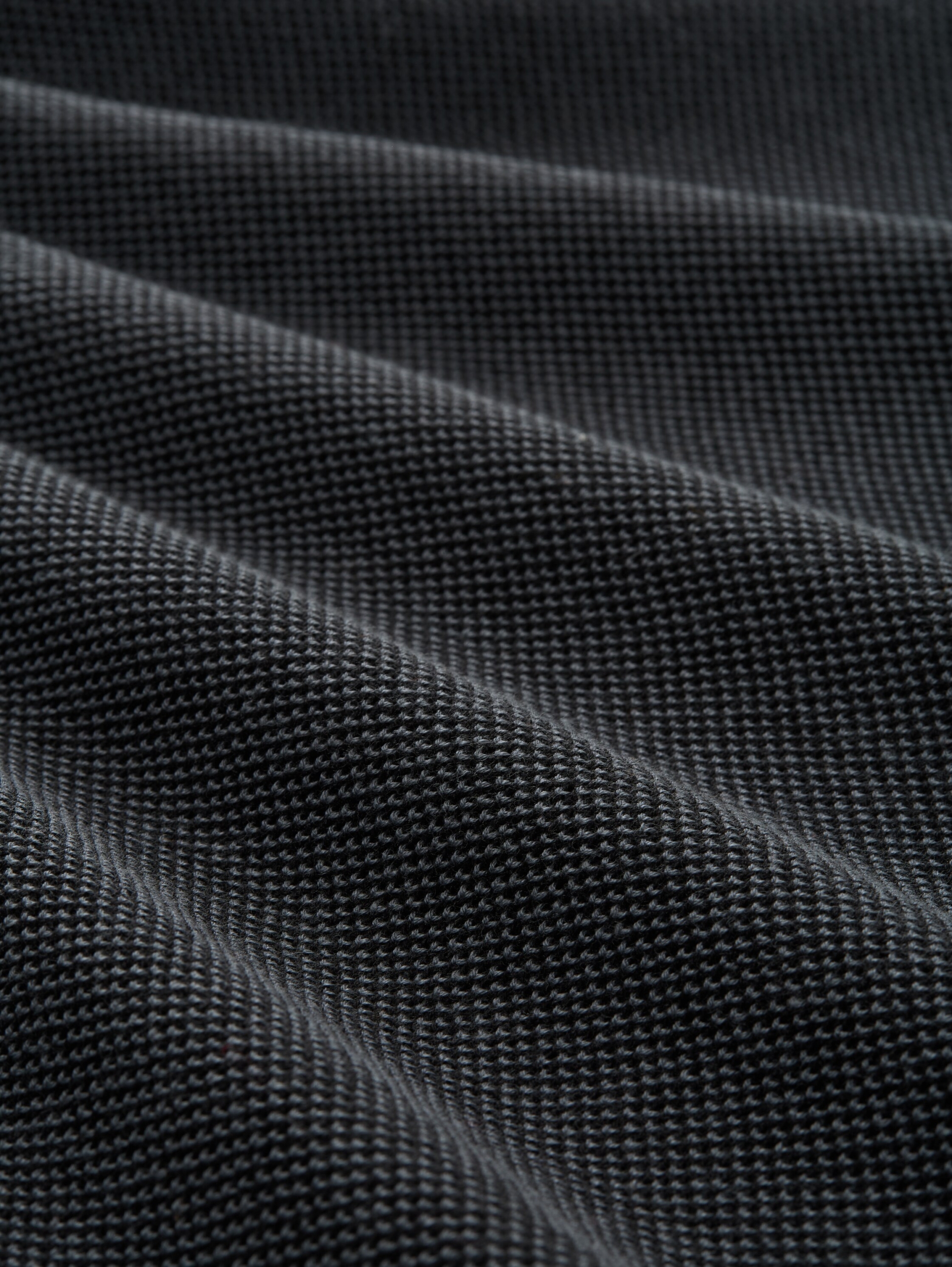 basic two tone crew neck knit #2